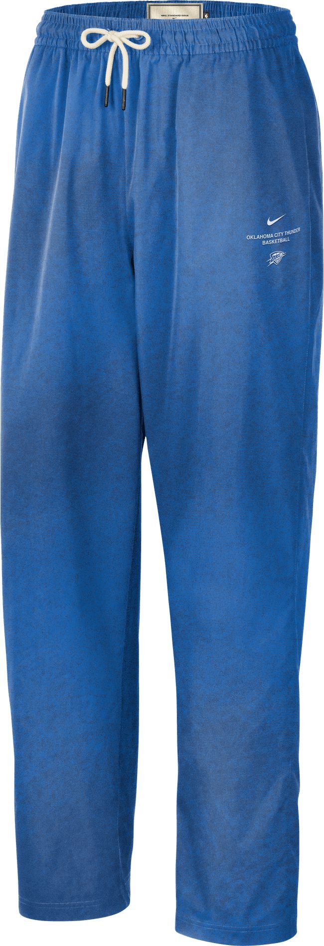 Nike Adult Oklahoma City Thunder Worn With Obsession Standard Issue Game Theater Loud Woven Pants