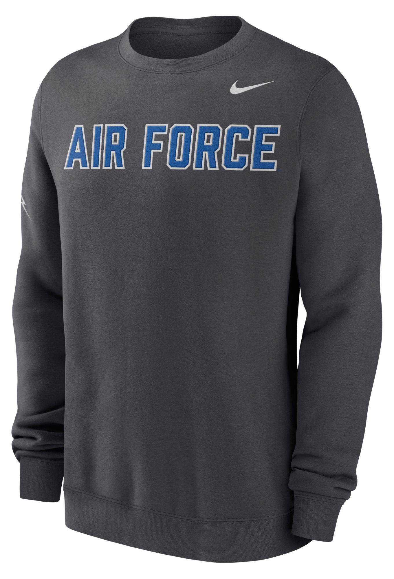 Nike Men's Air Force Falcons Photon Dust Club Crewneck Sweatshirt