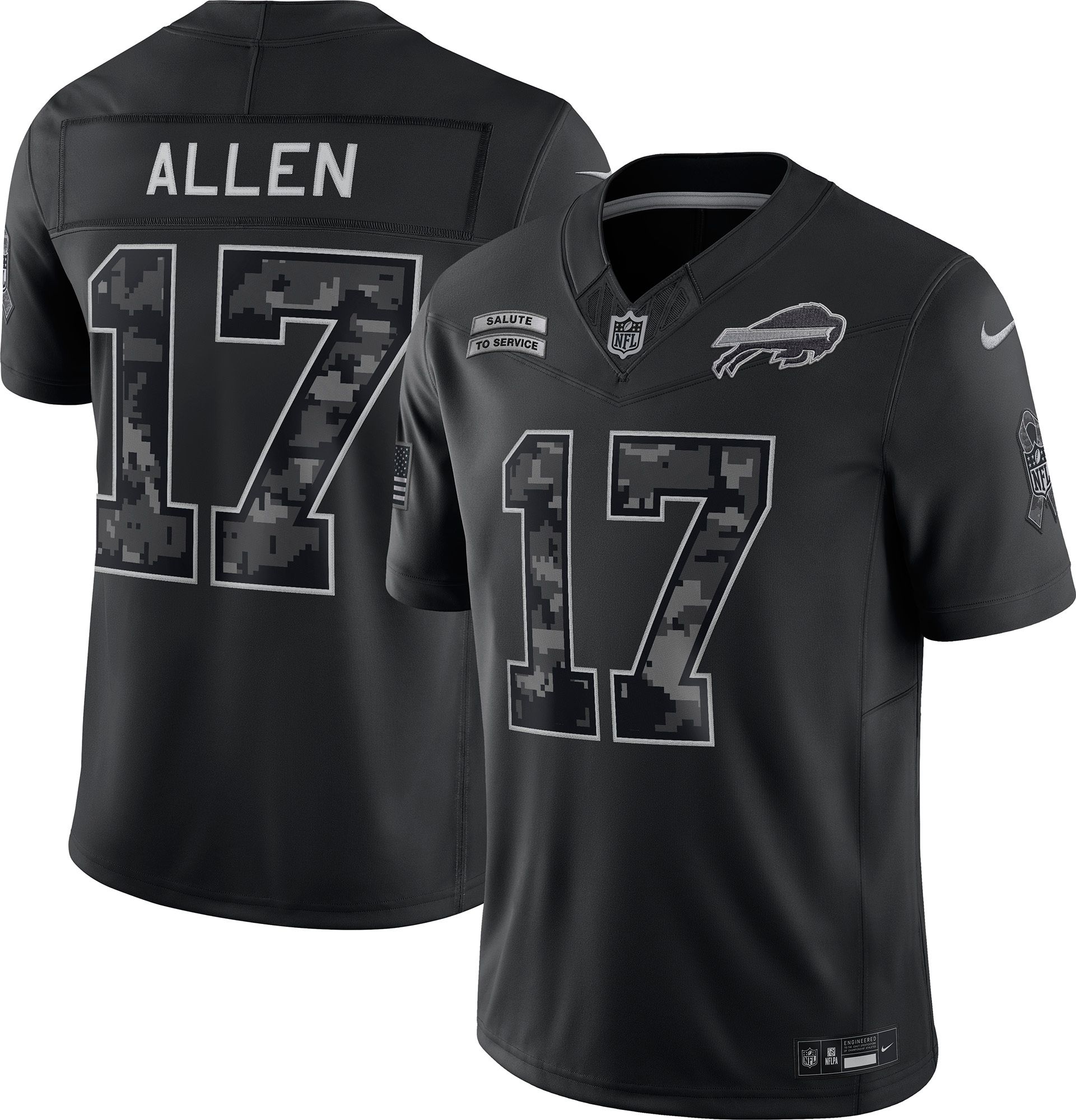 Nike Men's Buffalo Bills Josh Allen Salute To Service 2026 Limited Jersey