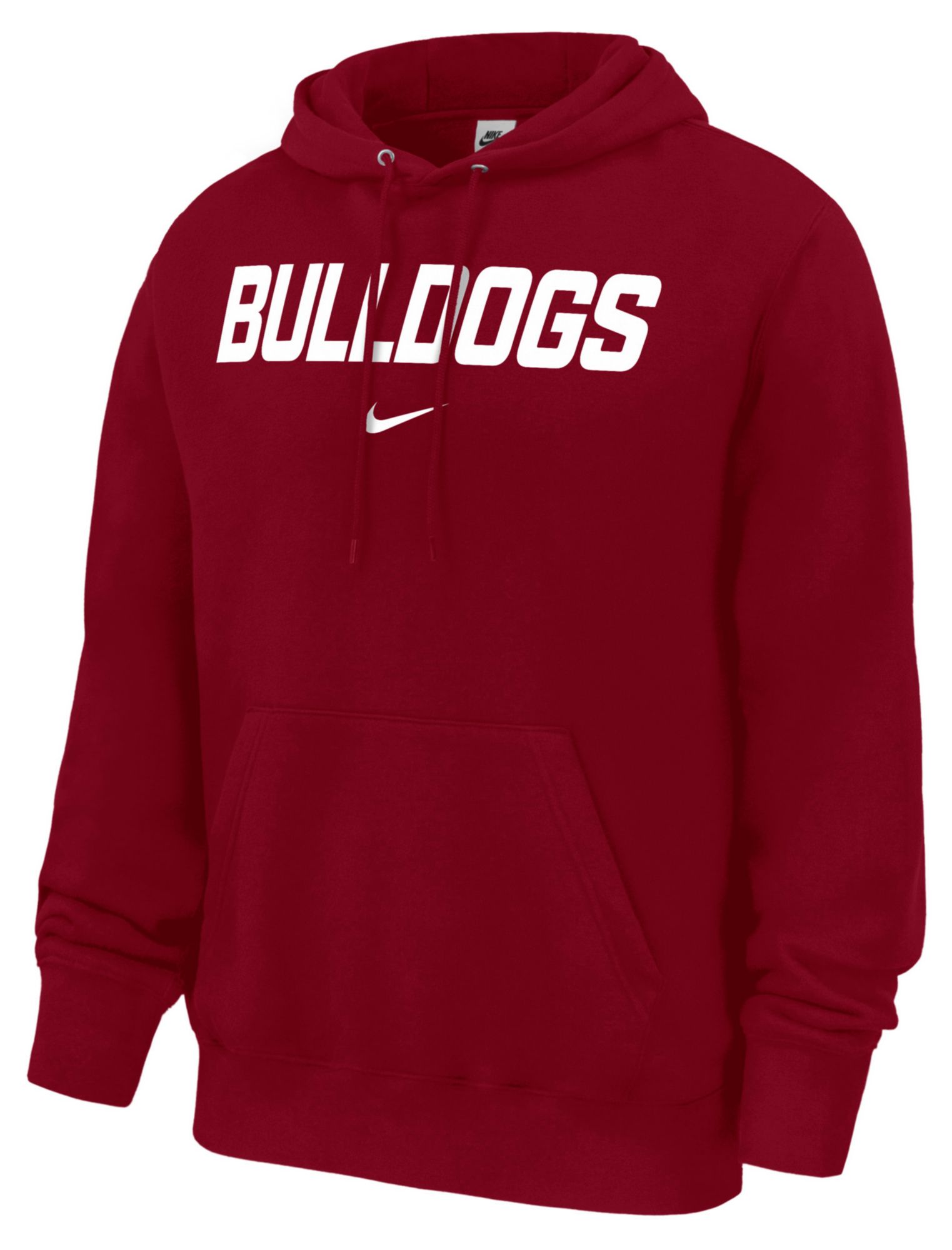 Nike Men's South Carolina State Bulldogs Crimson Wordmark Club Hoodie
