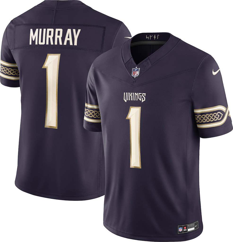 Nike Men's Minnesota Vikings Kyler Murray NFL Rivalries Stitched Limited Jersey