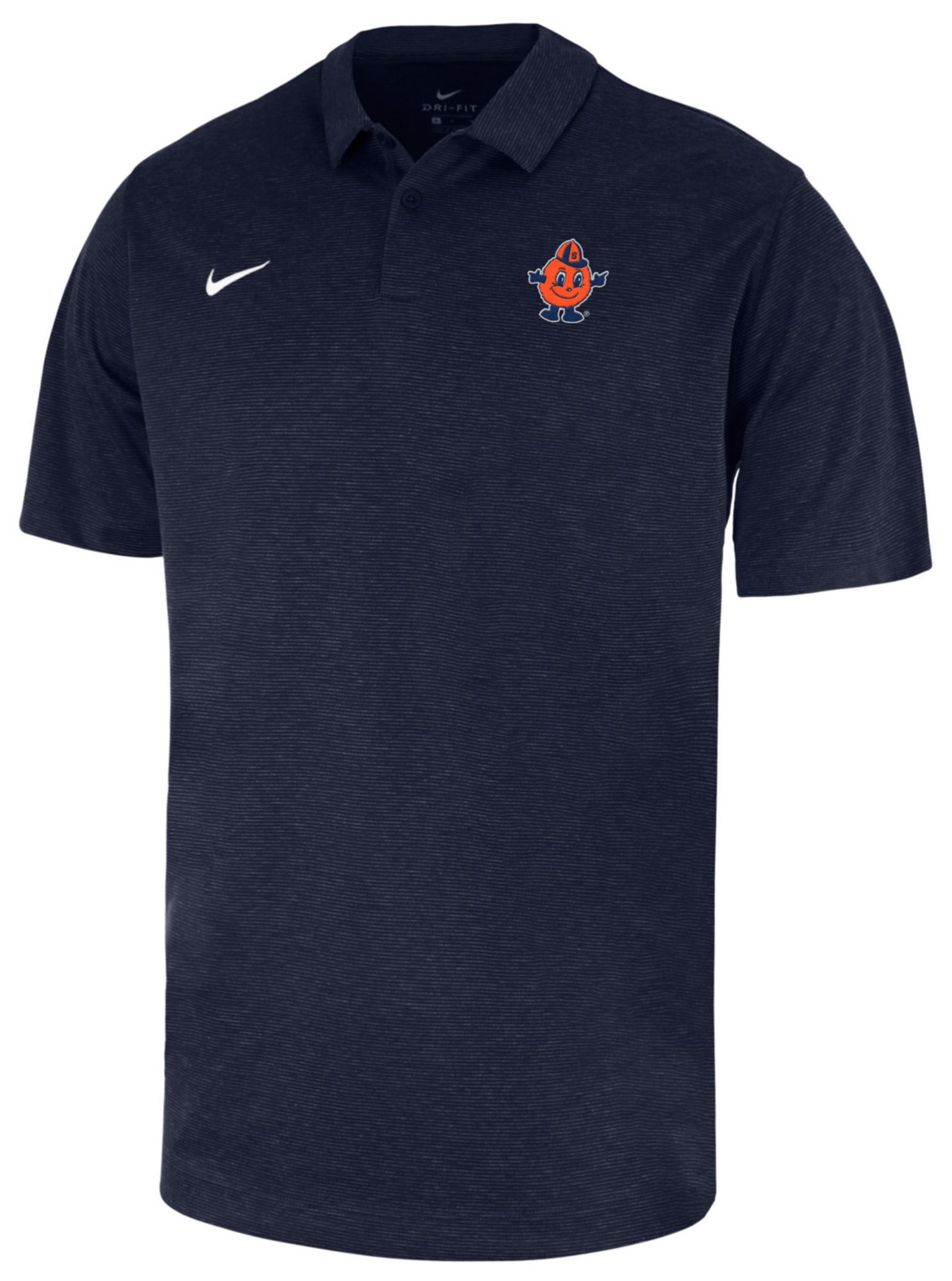 Nike Men's Syracuse Orange Navy Heathered Sideline Polo