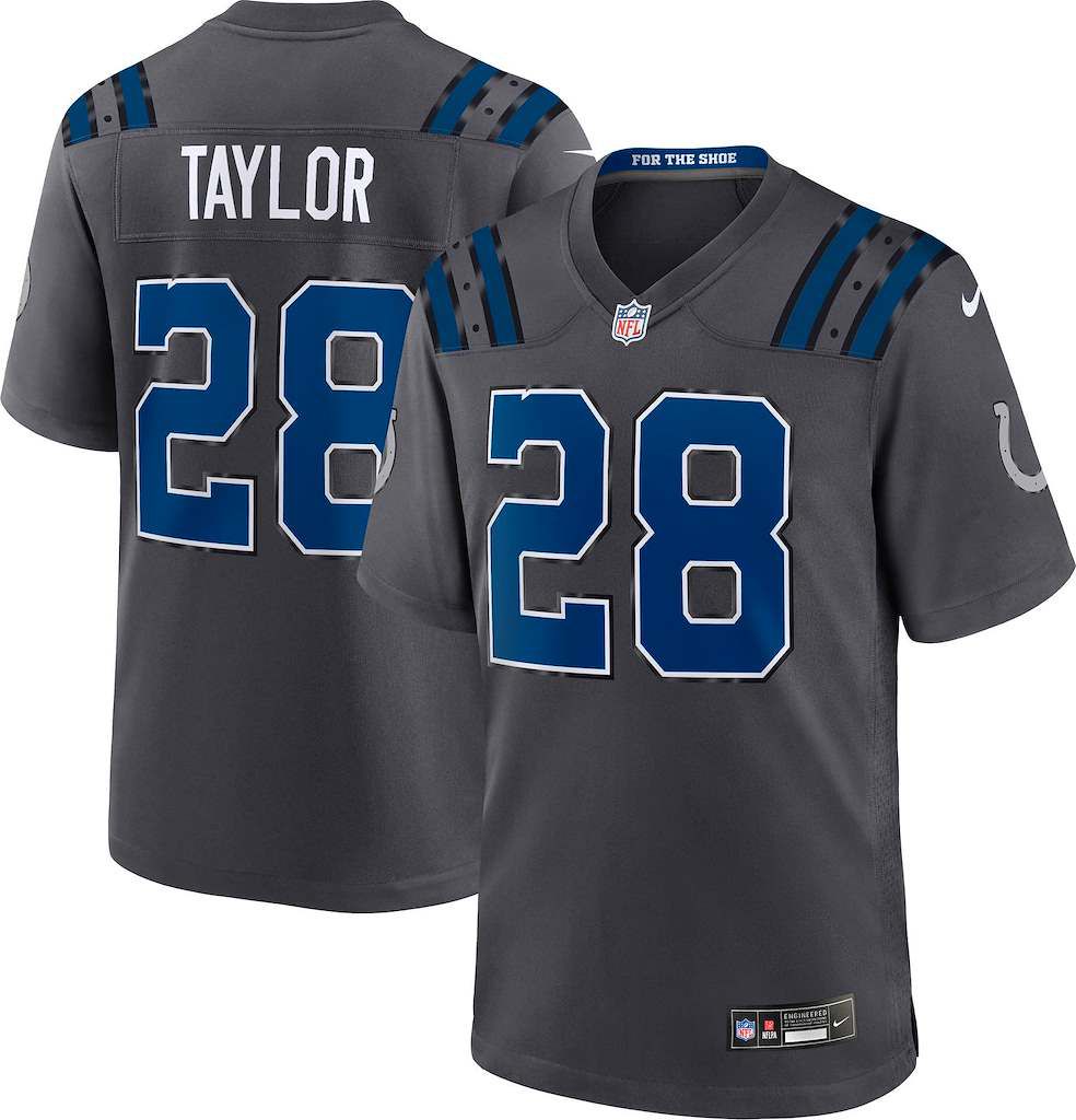 Nike Men's Indianapolis Colts Jonathan Taylor NFL Rivalries Game Jersey