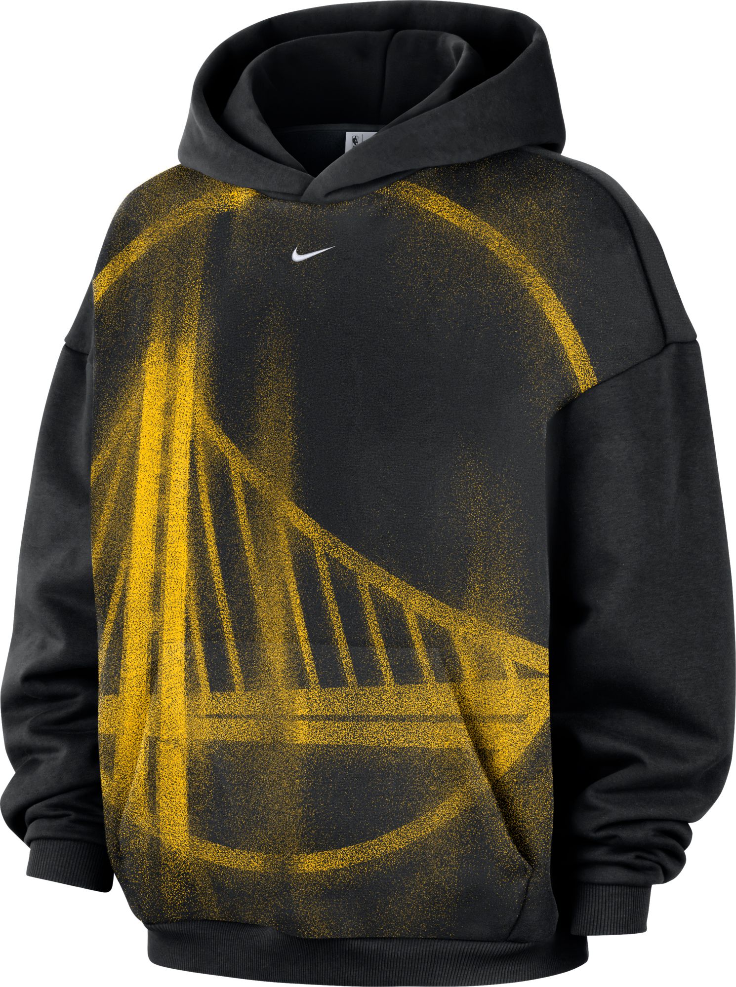 Nike Adult Golden State Warriors Worn With Obsession Therma Fleece Icon Hoodie