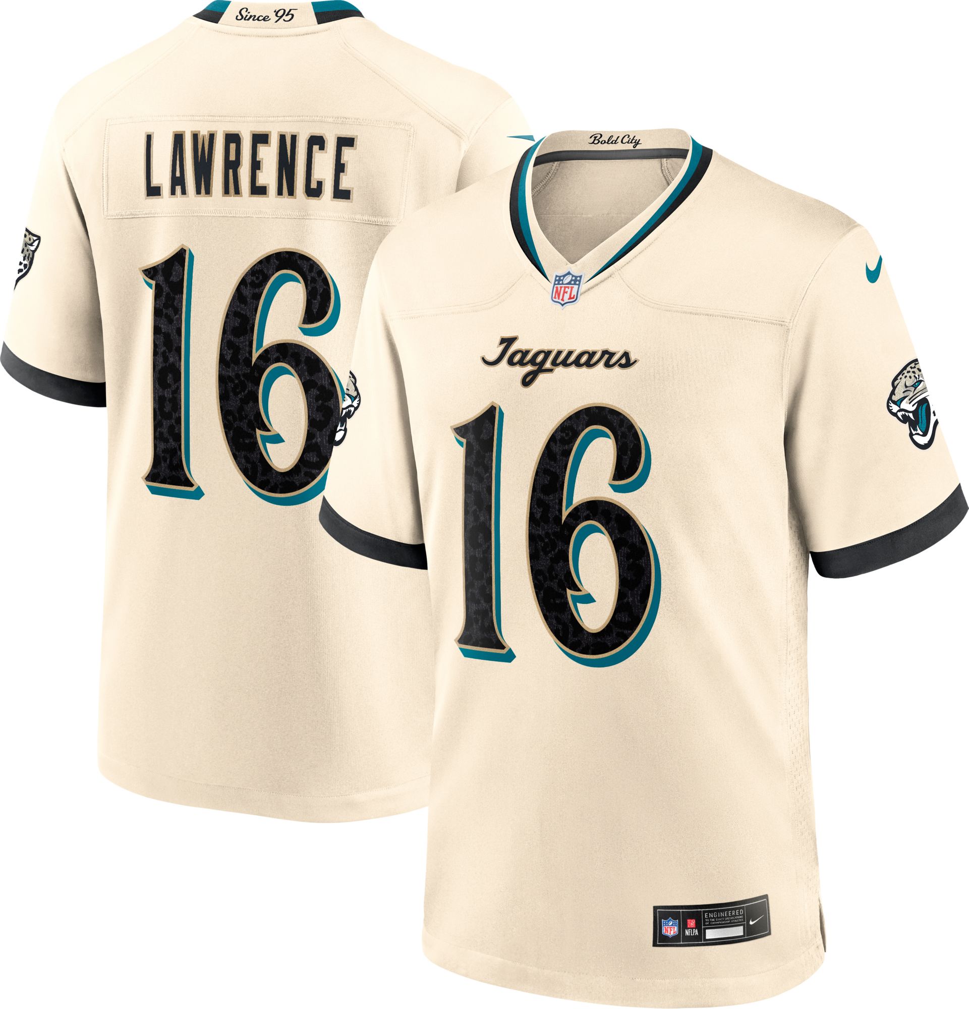 Nike Men's Jacksonville Jaguars Trevor Lawrence NFL Rivalries Game Jersey