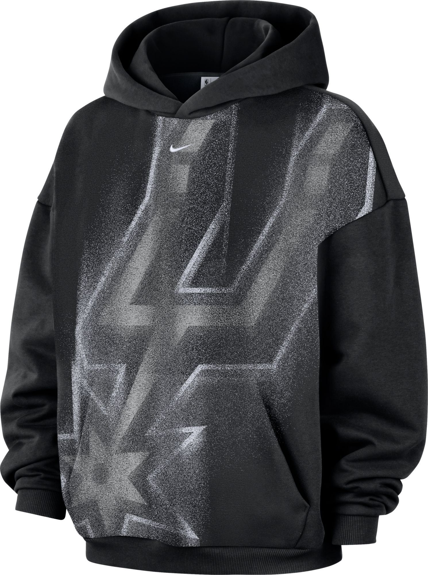 Nike Adult San Antonio Spurs Worn With Obsession Standard Issue Therma Fleece Icon Hoodie
