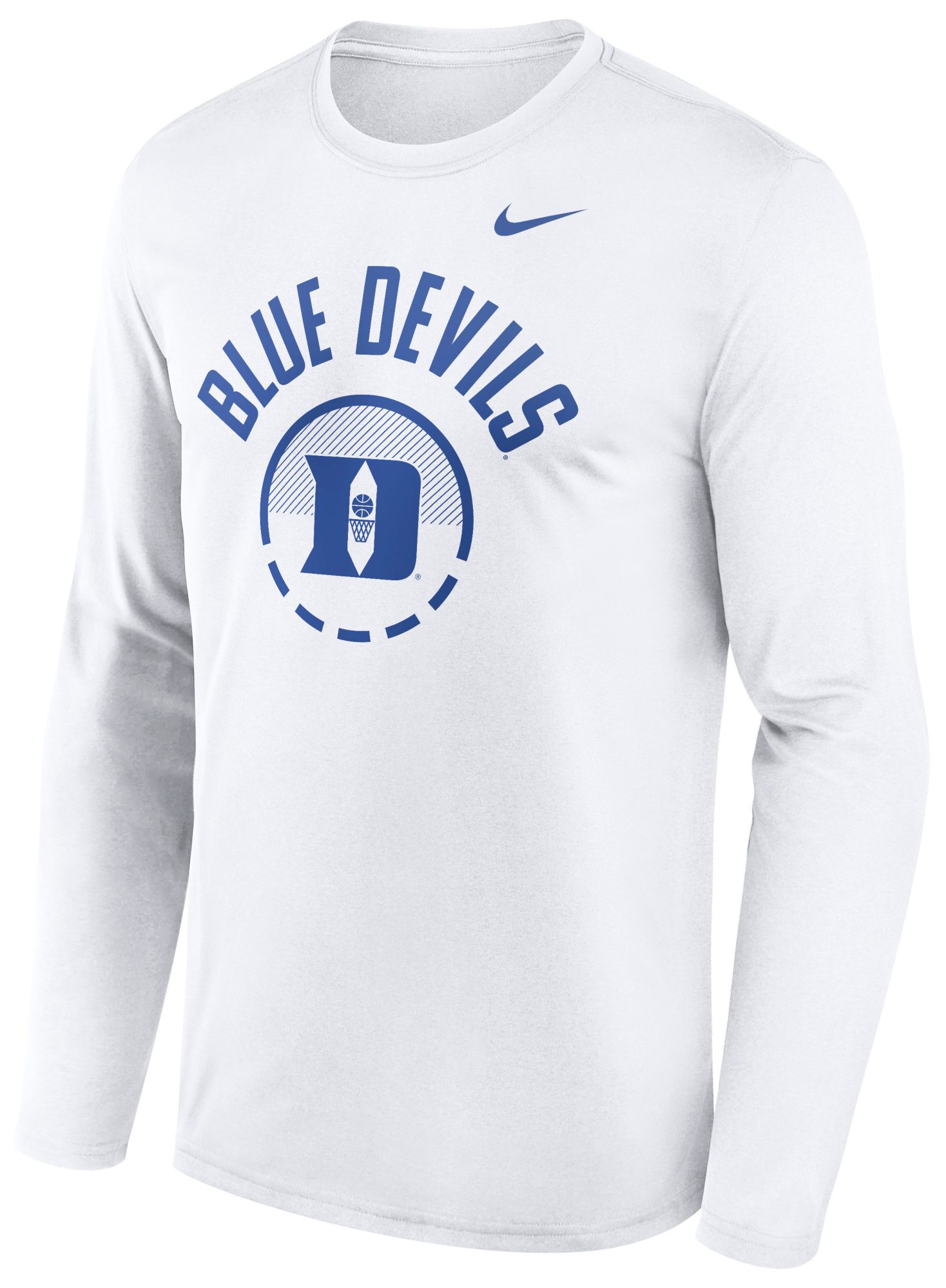 Nike Men's Duke Blue Devils Dri-FIT Shooting Long Sleeve Shirt