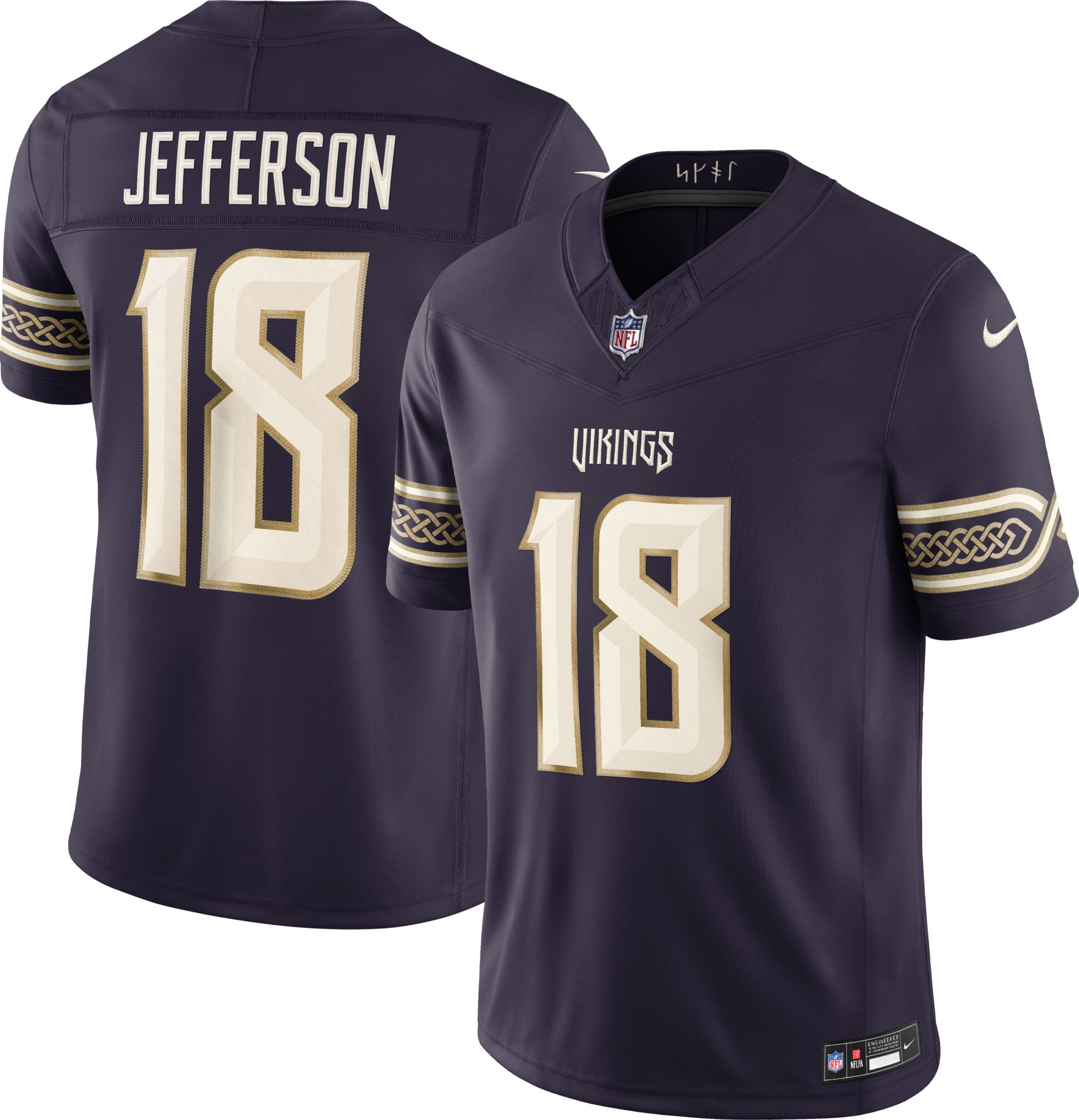Nike Men's Minnesota Vikings Justin Jefferson NFL Rivalries Limited Jersey
