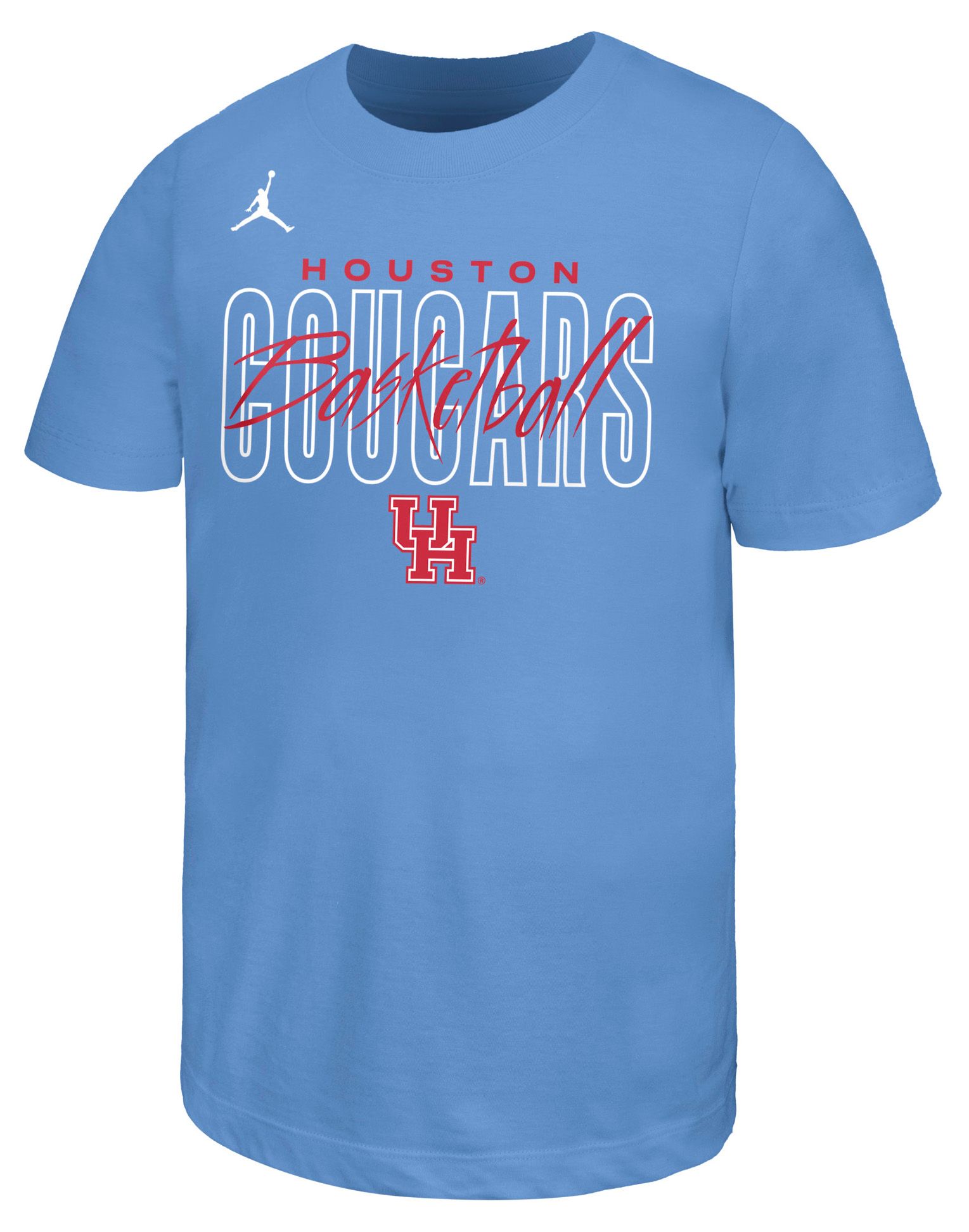 Nike Men's Houston Cougars Blue T-Shirt