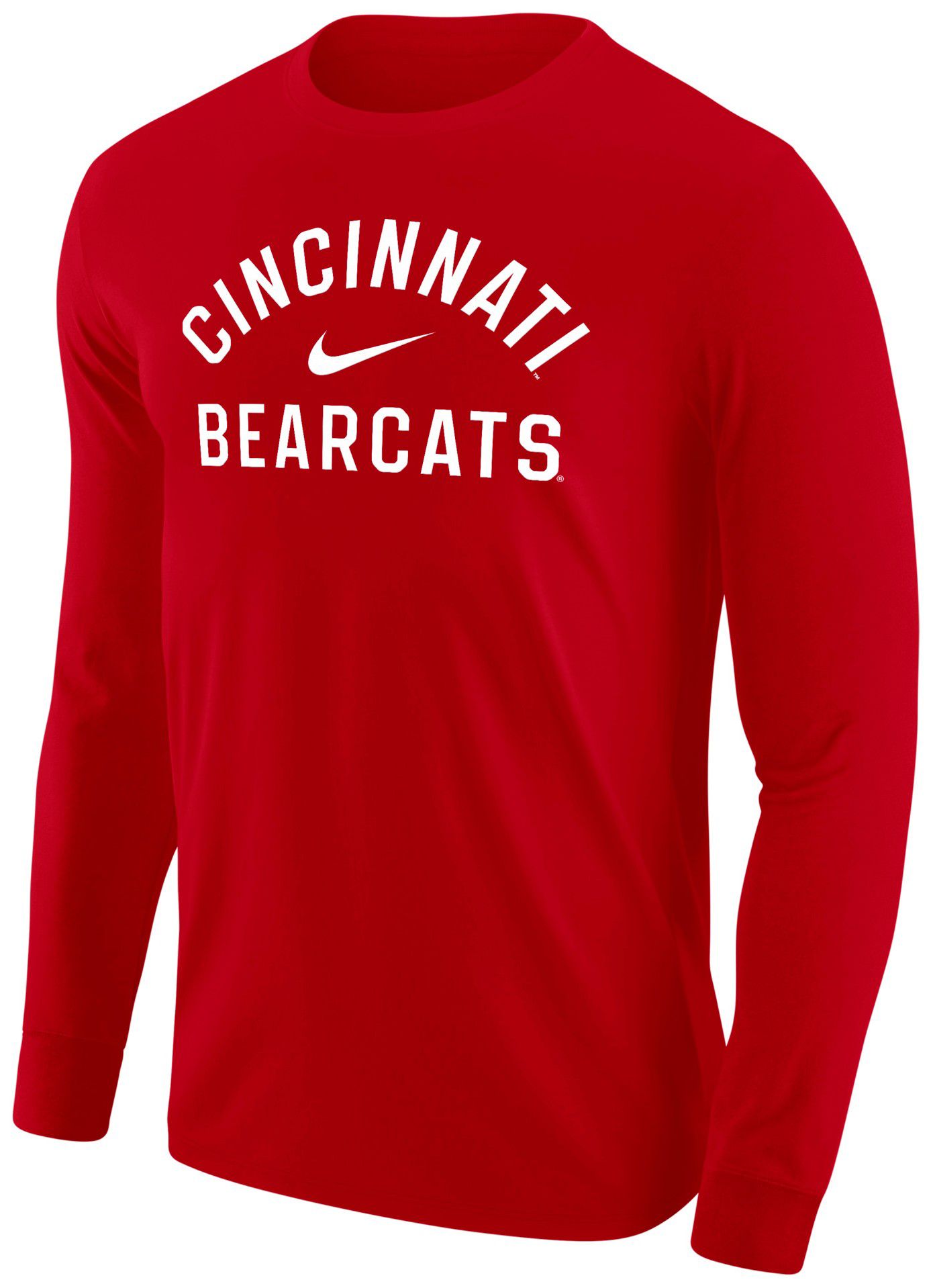 Nike Men's Cincinnati Bearcats Red Long Sleeve Shirt