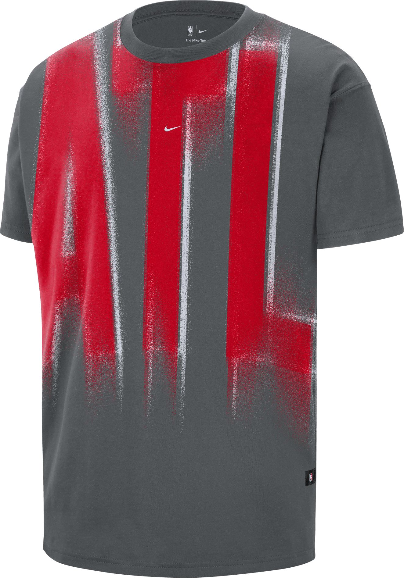 Nike Adult Atlanta Hawks Worn With Obsession Game Theater Team T-Shirt, Men's, Medium, Gray
