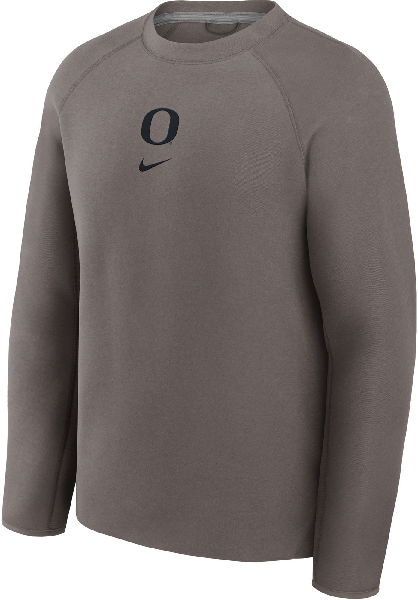 Nike Men's Oregon Ducks Tech Fleece Crewneck Sweatshirt, XXL, Black