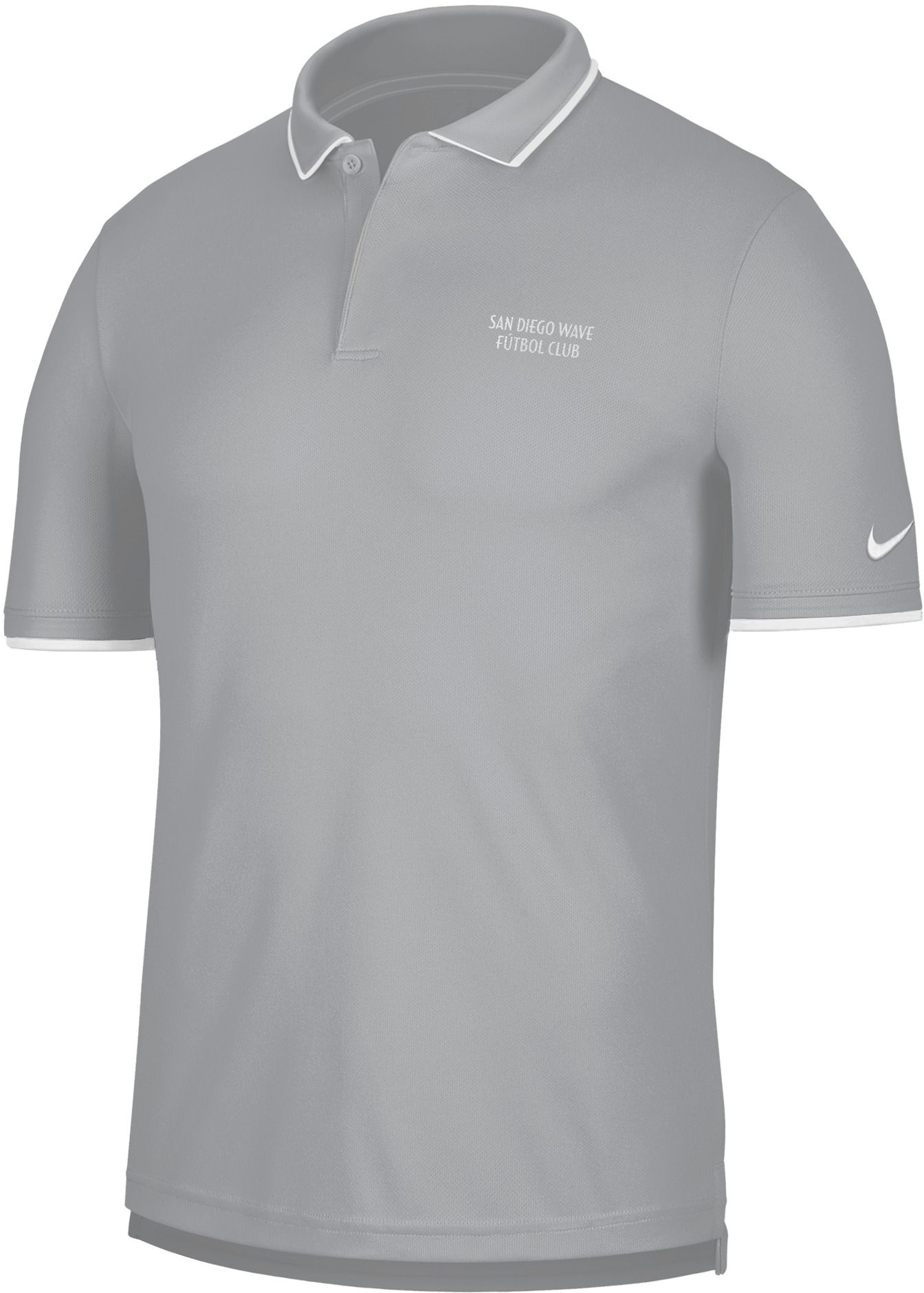 Nike Adult San Diego Wave FC Wordmark College Polo