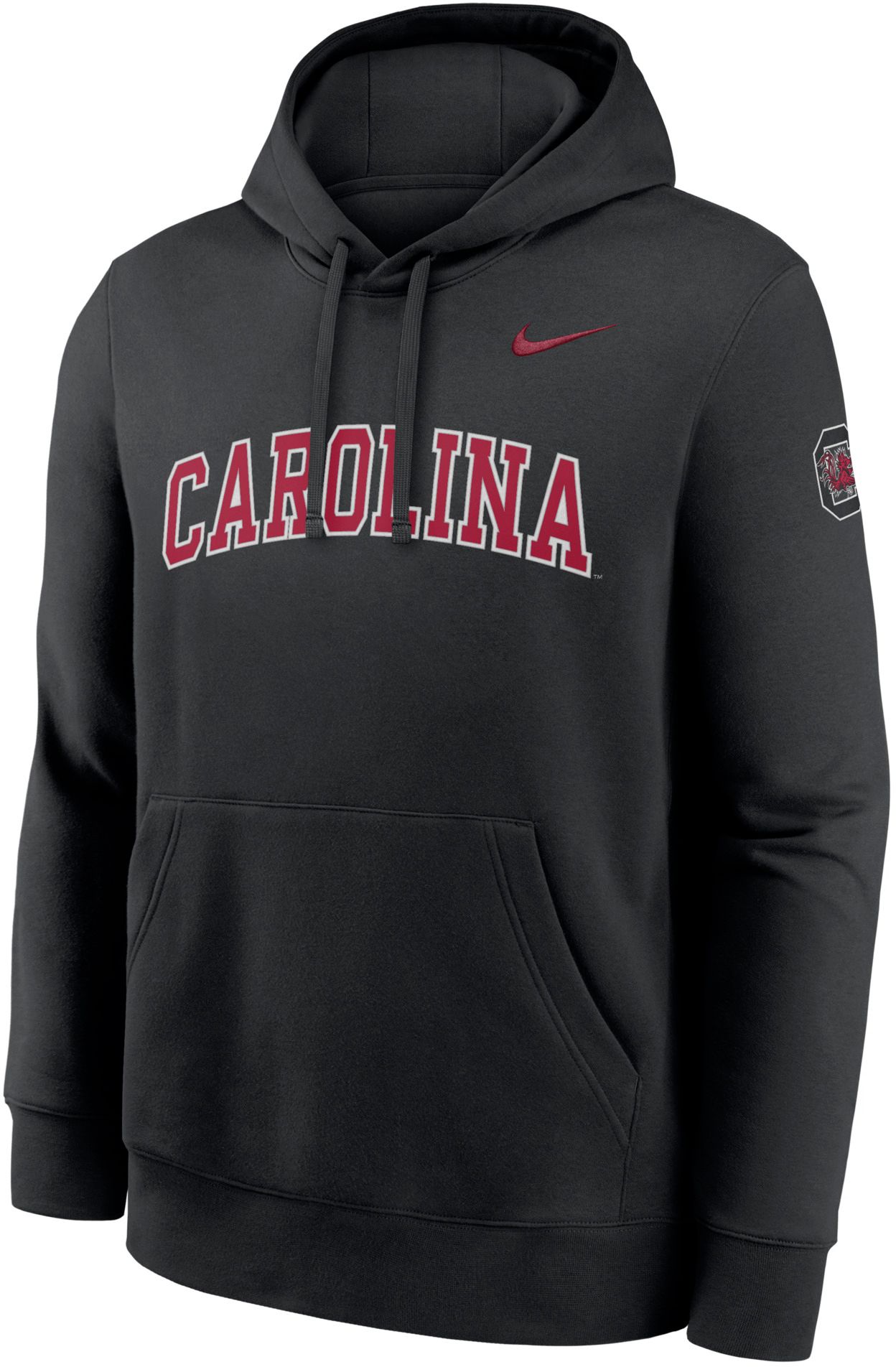 Nike Men's South Carolina Gamecocks Club Black Pullover Hoodie