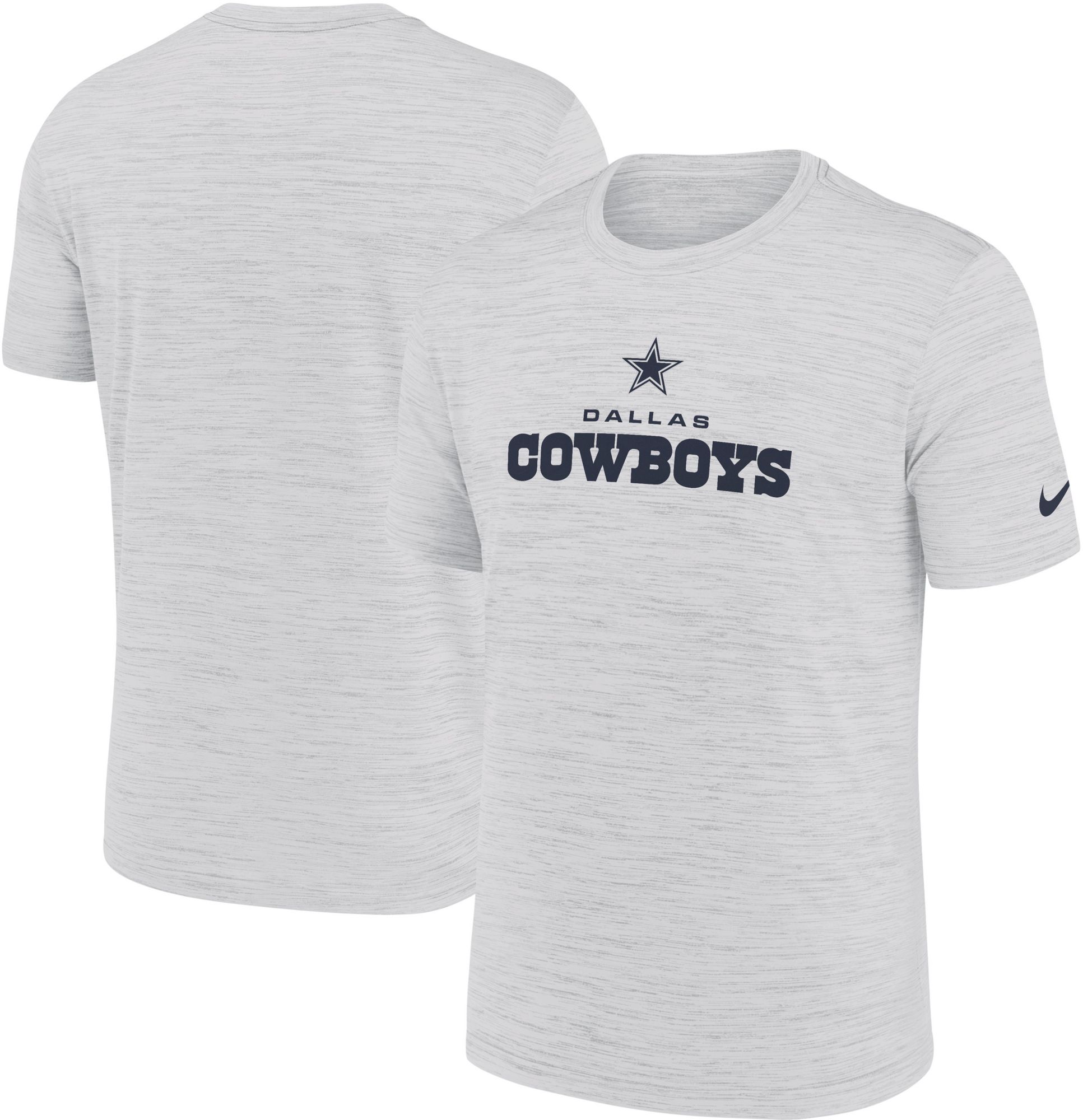 Nike Men's Dallas Cowboys White Endurance Velocity T-Shirt