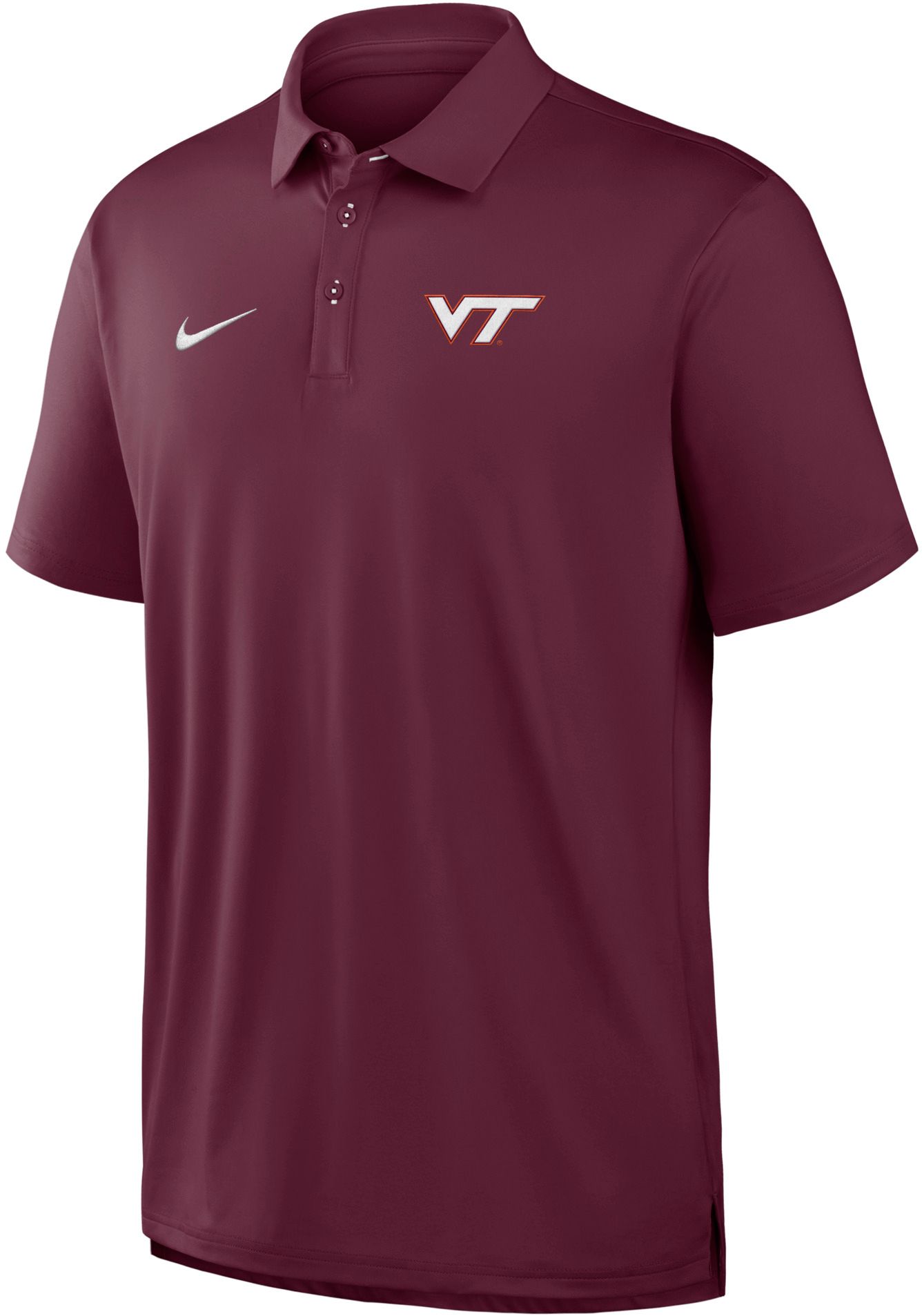 Nike Men's Virginia Tech Hokies Maroon Tour Gameday Polo