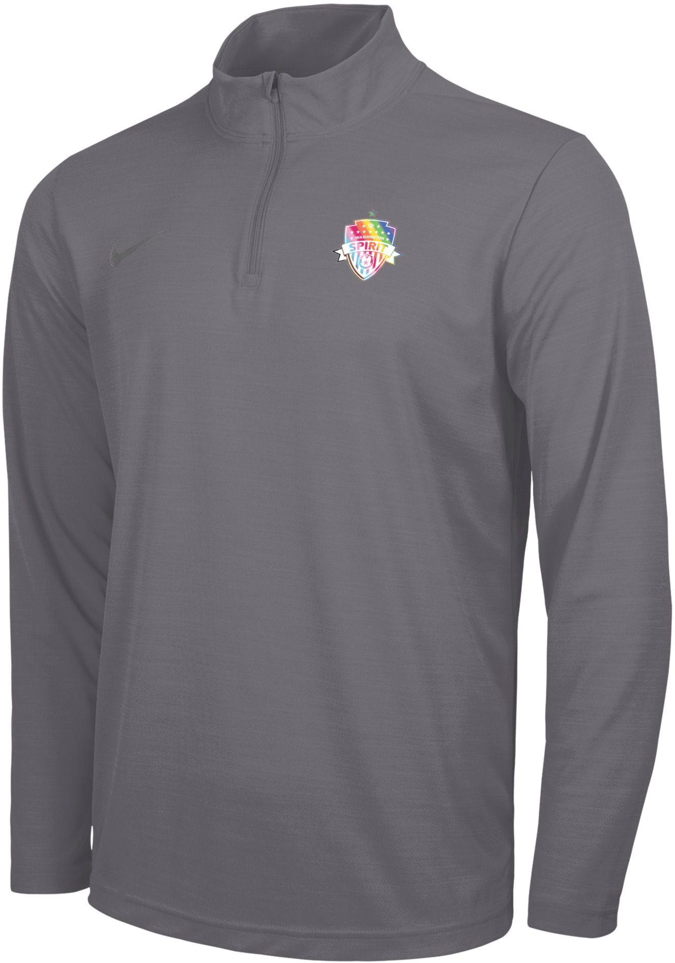 Nike Adult Washington Spirit Gray 1/4-Zip Jacket