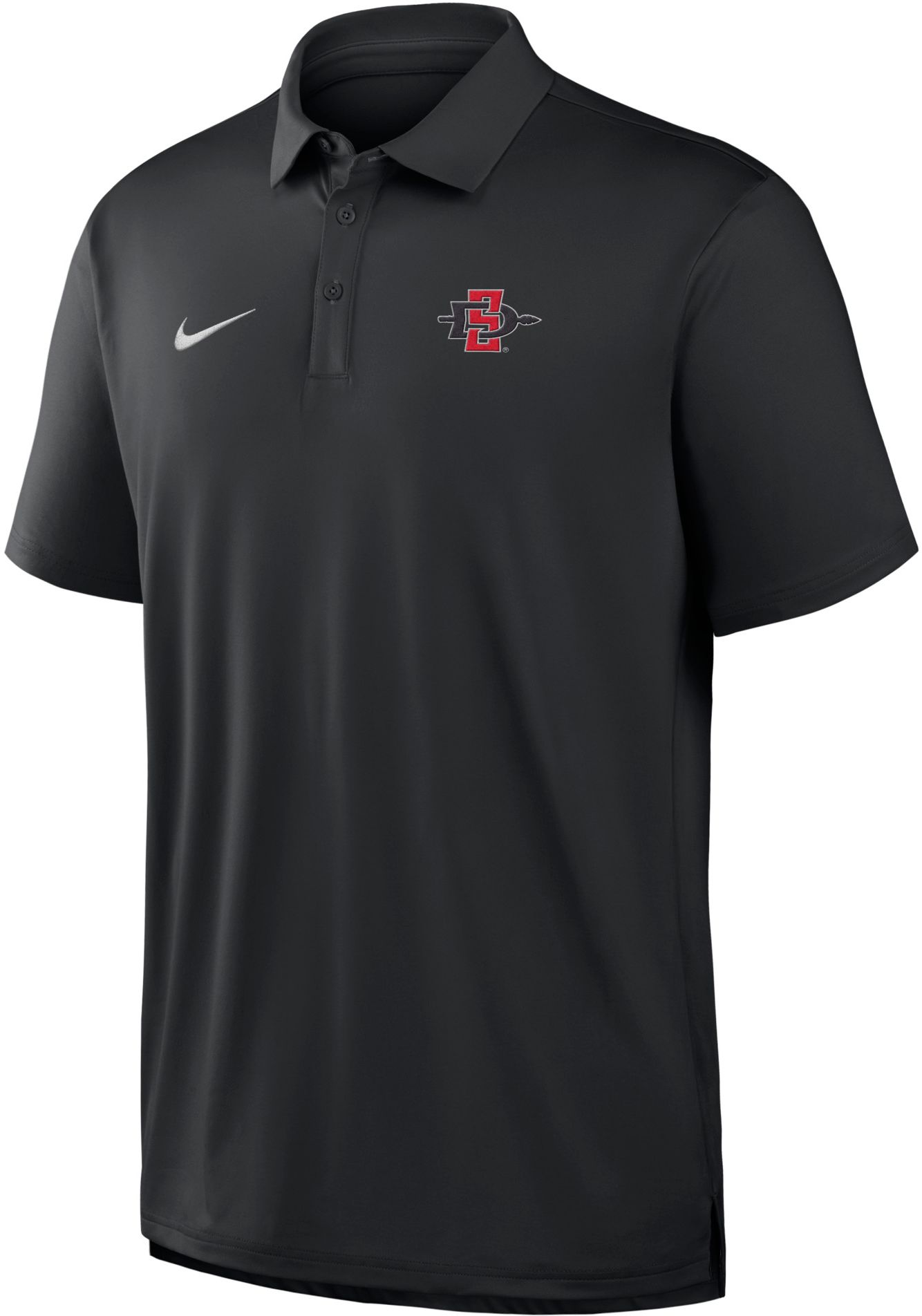 Nike Men's San Diego State Aztecs Black Tour Gameday Polo