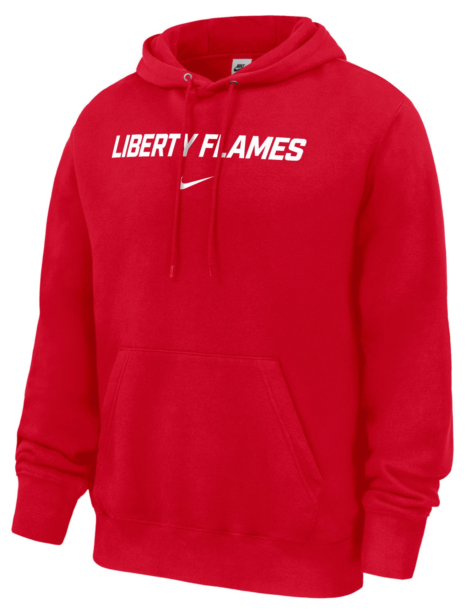Nike Men's Liberty Flames Red Club Fleece Hoodie