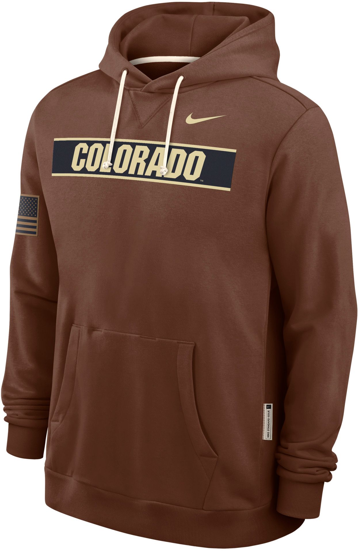 Nike Men's Colorado Buffaloes 2026 Military Appreciation Standard Issue Dri-FIT Hoodie