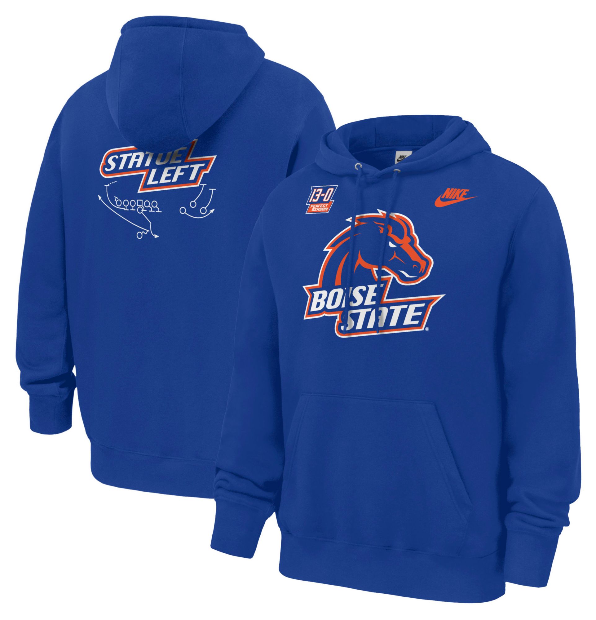 Nike Adult Boise State Broncos Perfect Season Hoodie