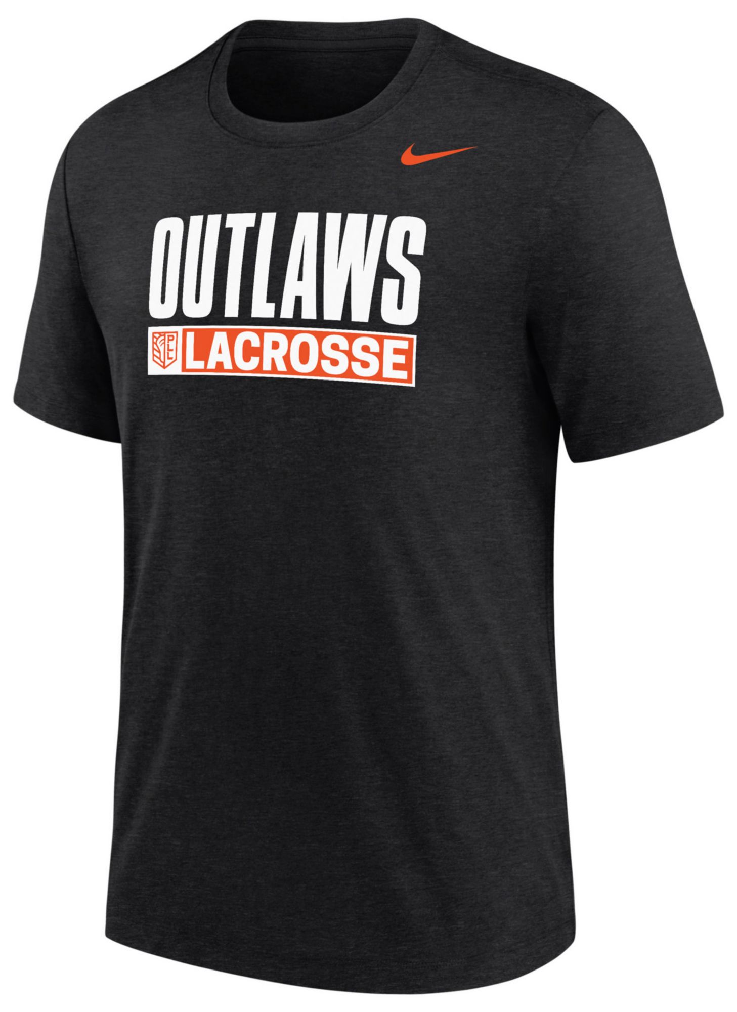 Nike Men's Denver Outlaws Black Heather Legend T-Shirt