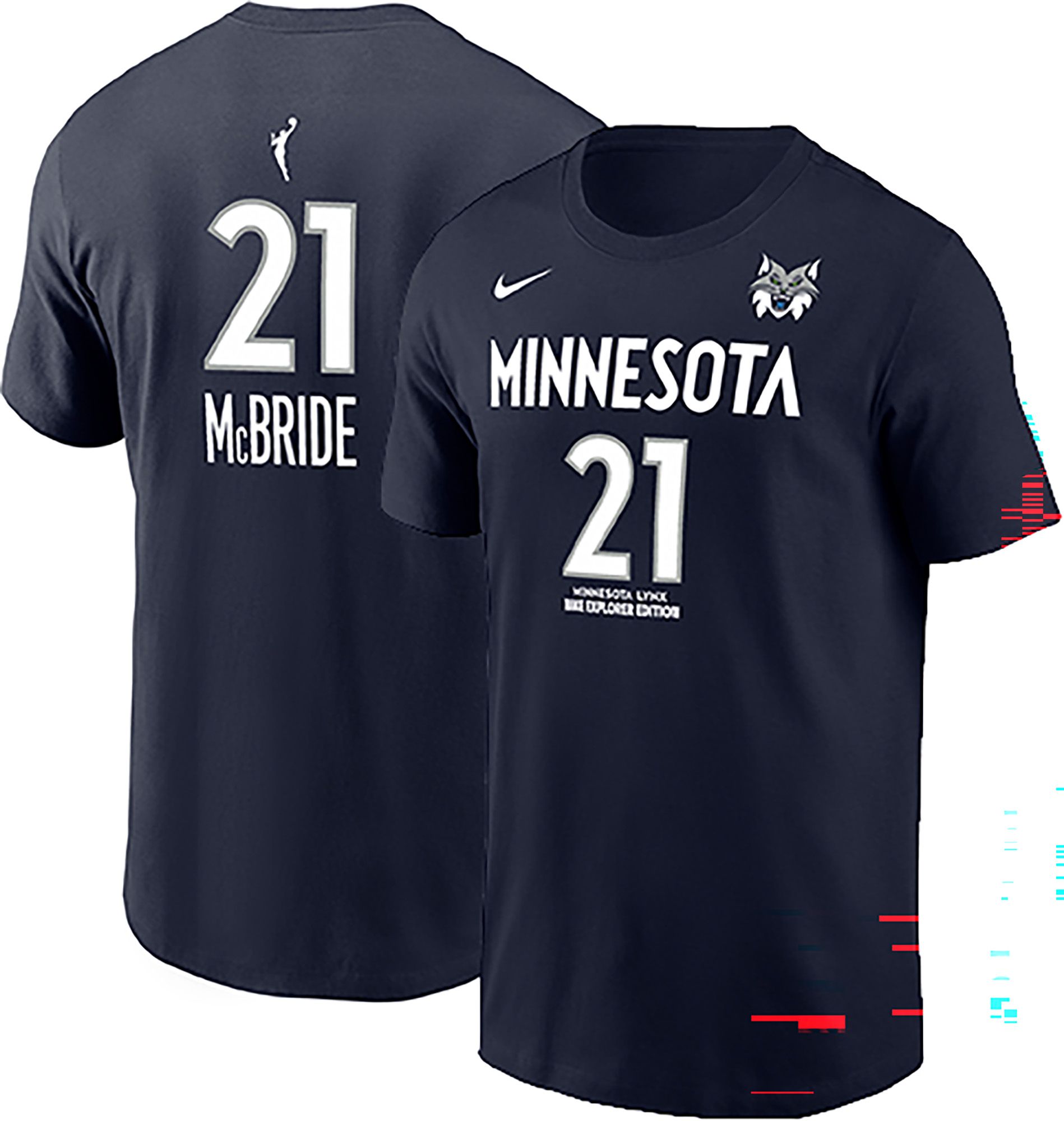 Nike Men's Minnesota Lynx Kayla McBride #21 Navy T-Shirt