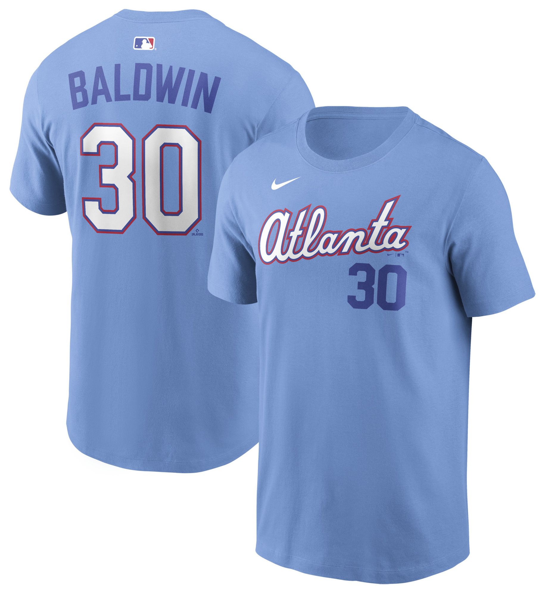 Nike Men's Atlanta Braves Drake Baldwin #30 City Connect T-Shirt