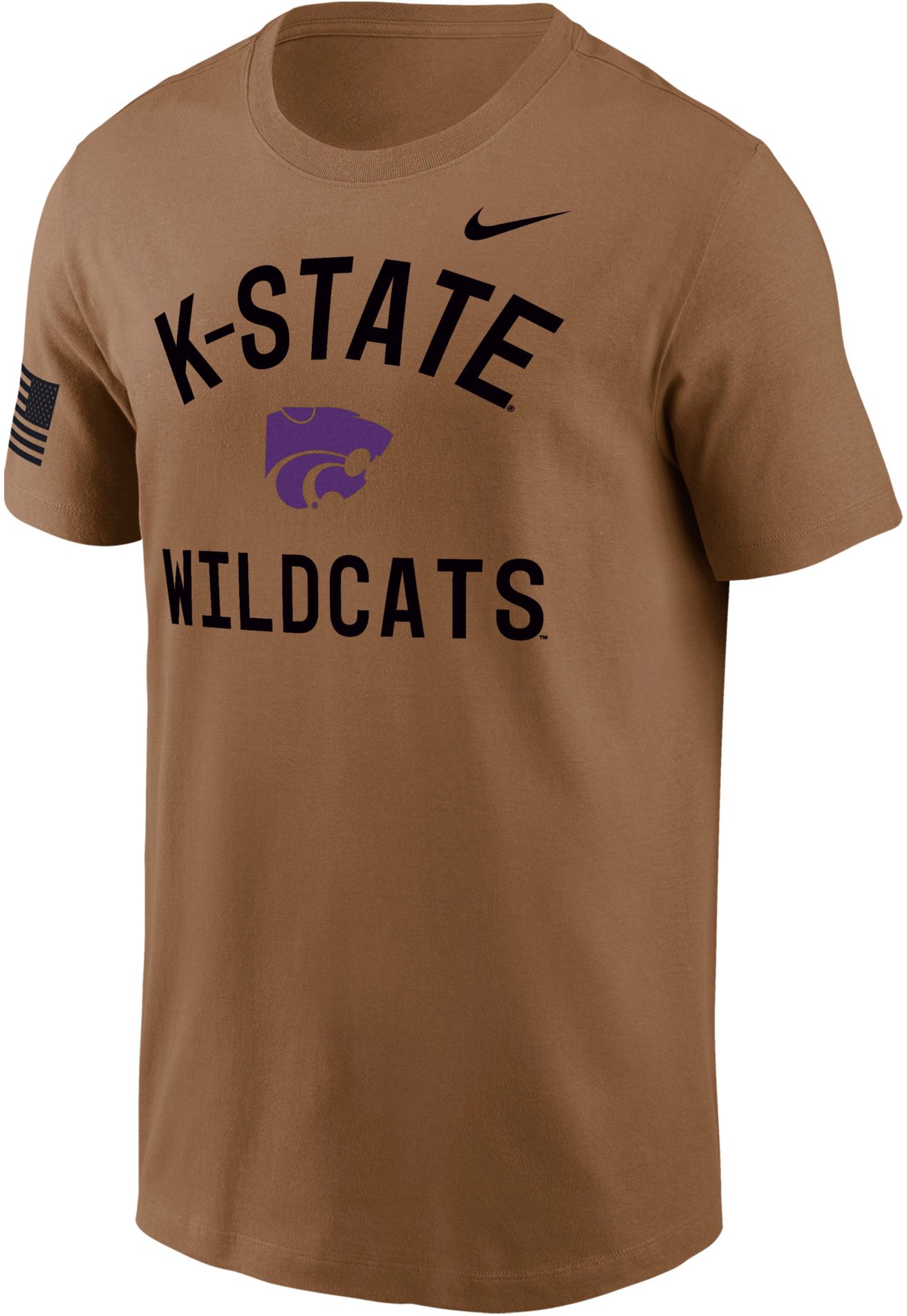 Nike Men's Kansas State Wildcats Dri-FIT Military T-Shirt