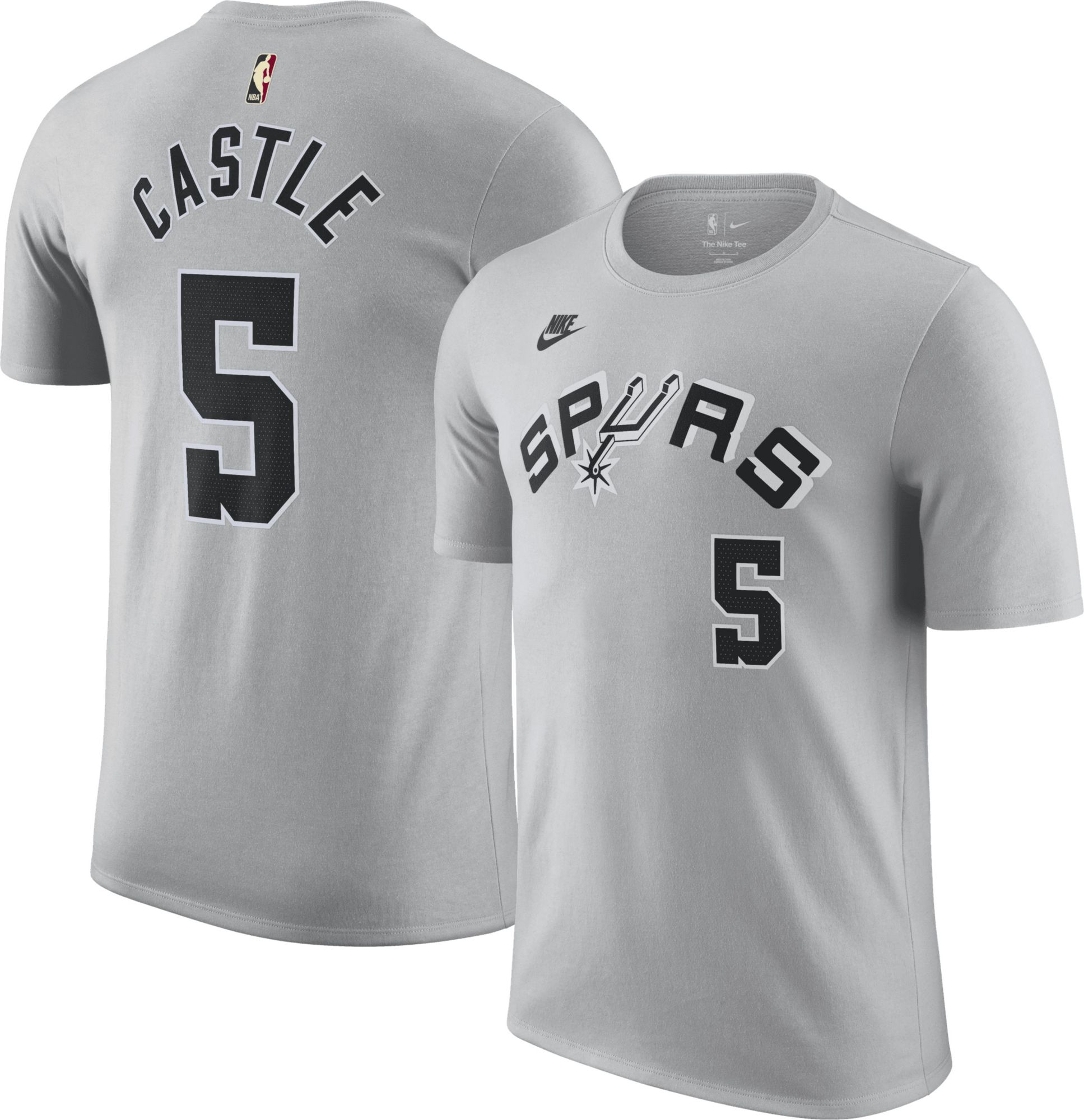 Nike Adult San Antonio Spurs Stephon Castle 2026-27 Hardwood Classics T-Shirt