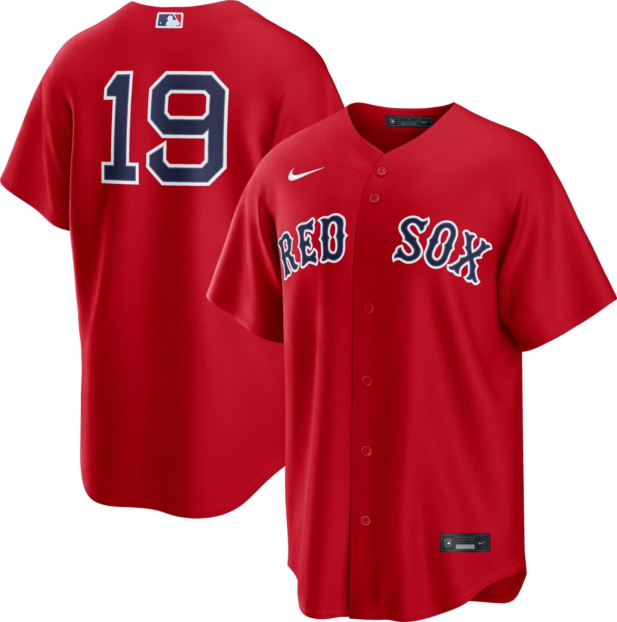 Nike Men's Boston Red Sox Red Roman Anthony #19 Alternate Replica Jersey