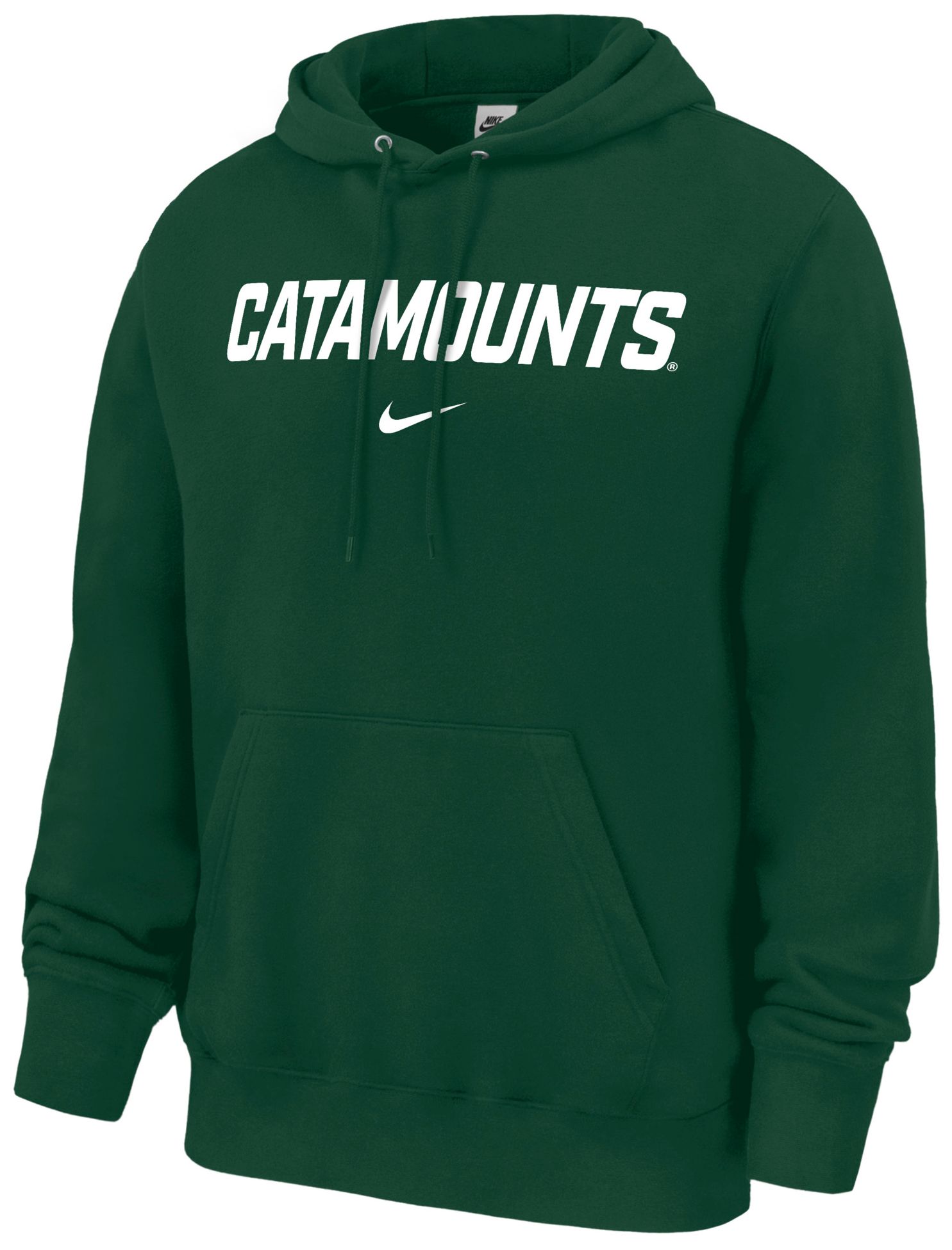 Nike Men's Vermont Catamounts Green Club Fleece Hoodie