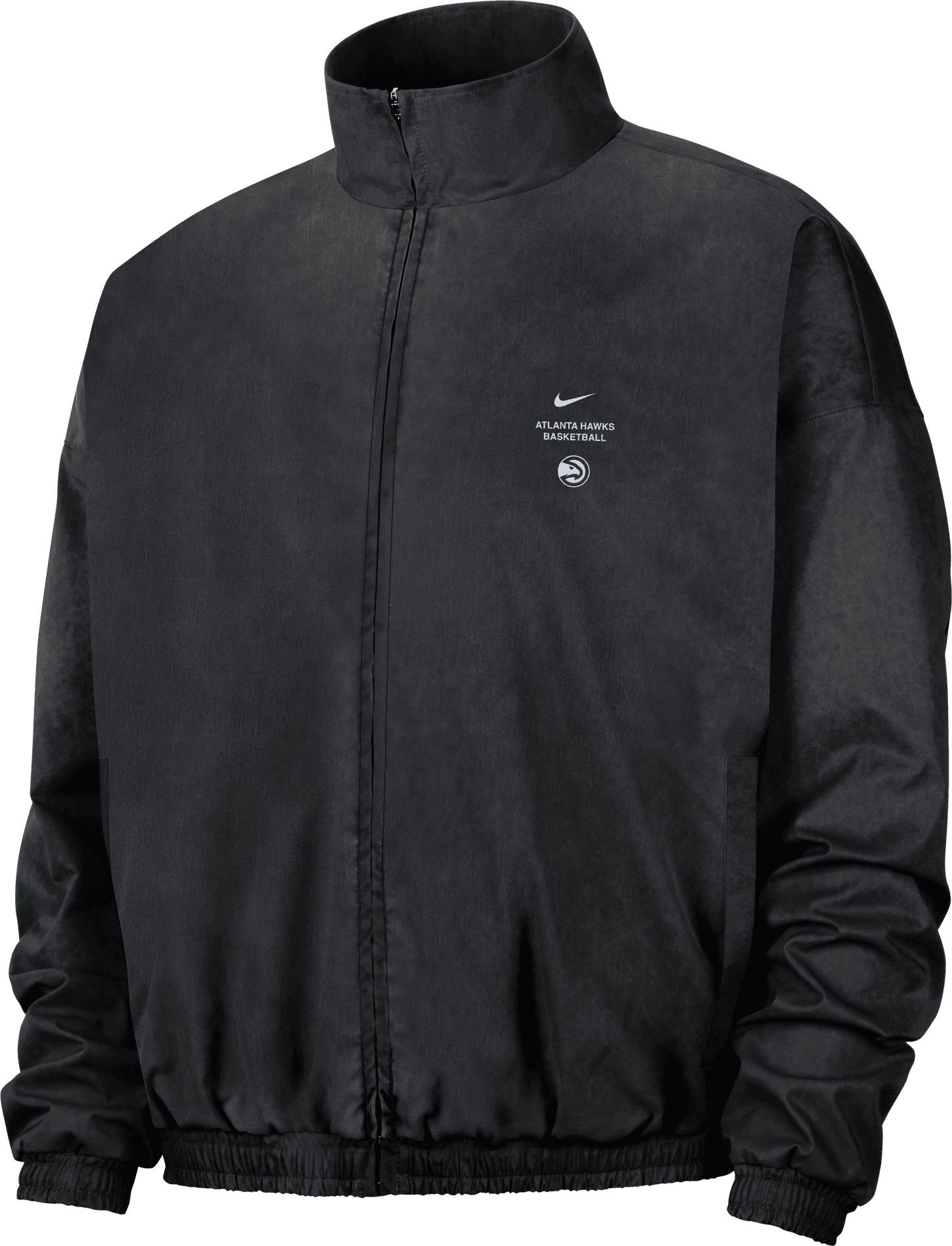 Nike Adult Atlanta Hawks Worn With Obsession Standard Issue Game Theater Calm Woven Jacket