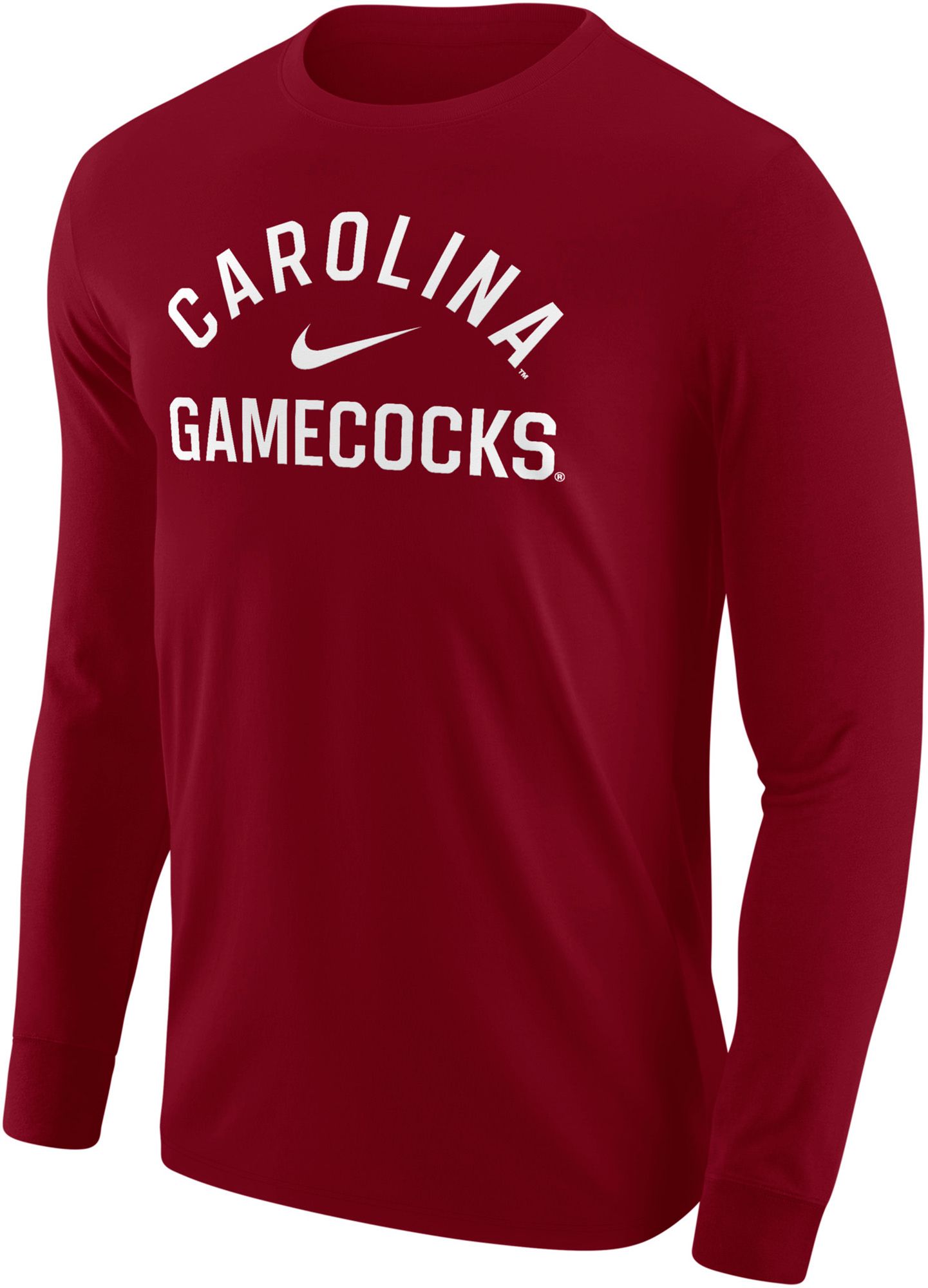 Nike Men's South Carolina Gamecocks Garnet Long Sleeve Shirt