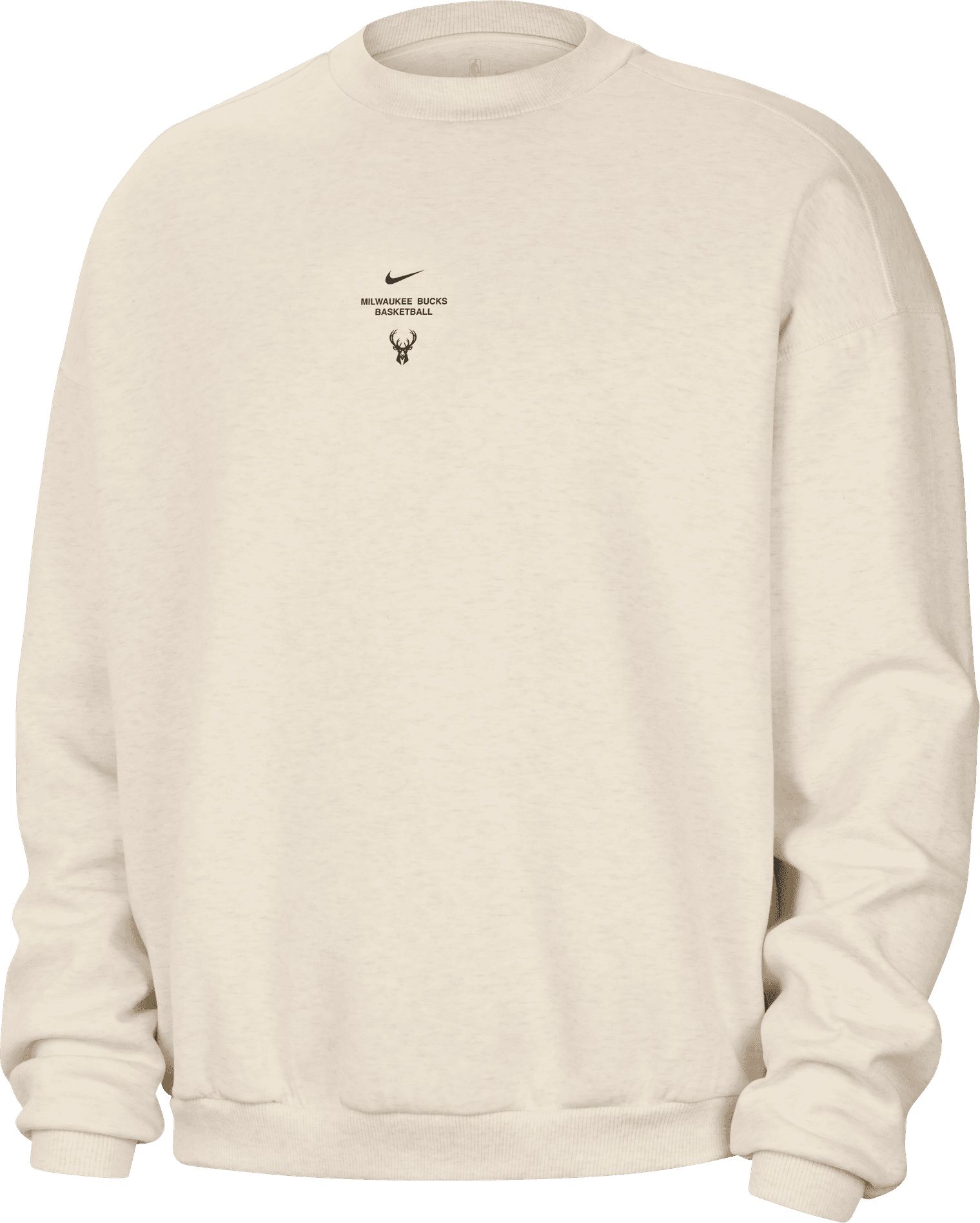 Nike Adult Milwaukee Bucks Worn With Obsession Standard Issue Stretch Crew Sweatshirt