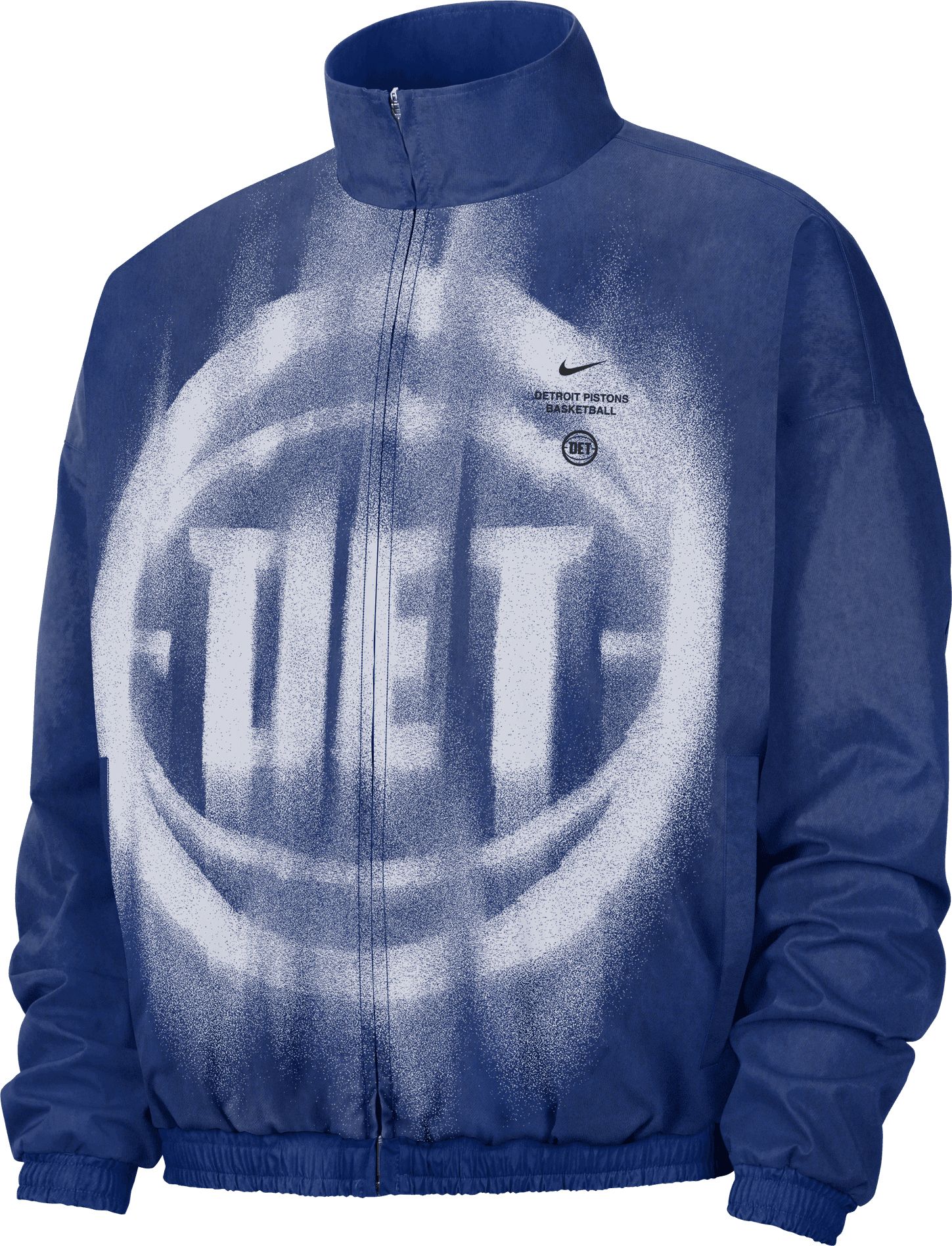 Nike Adult Detroit Pistons Worn With Obsession Standard Issue Game Theater Loud Woven Jacket