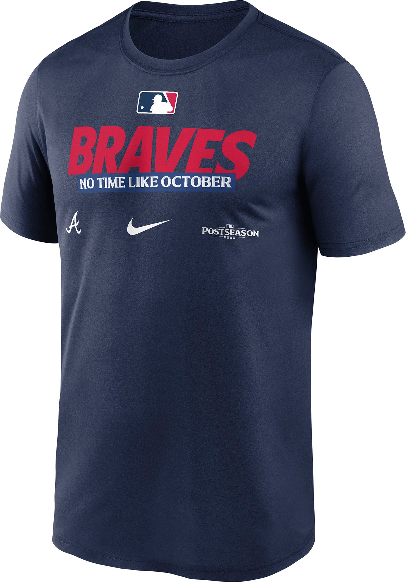 Nike Men's Atlanta Braves Postseason Participant 2026 Authentic Collection Legend T-Shirt