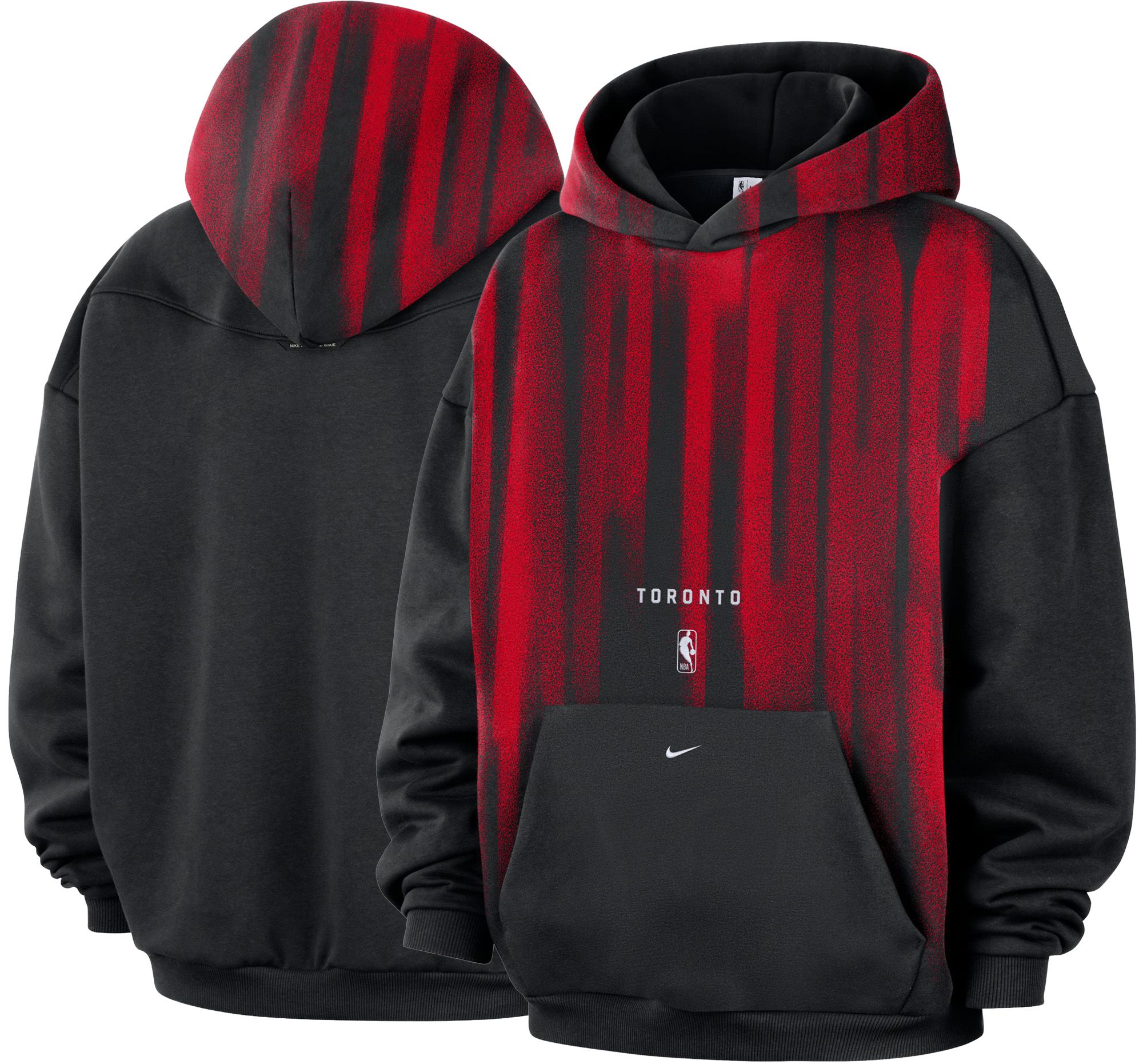 Nike Adult Toronto Raptors Worn With Obsession Standard Issue Game Theater Team Hoodie