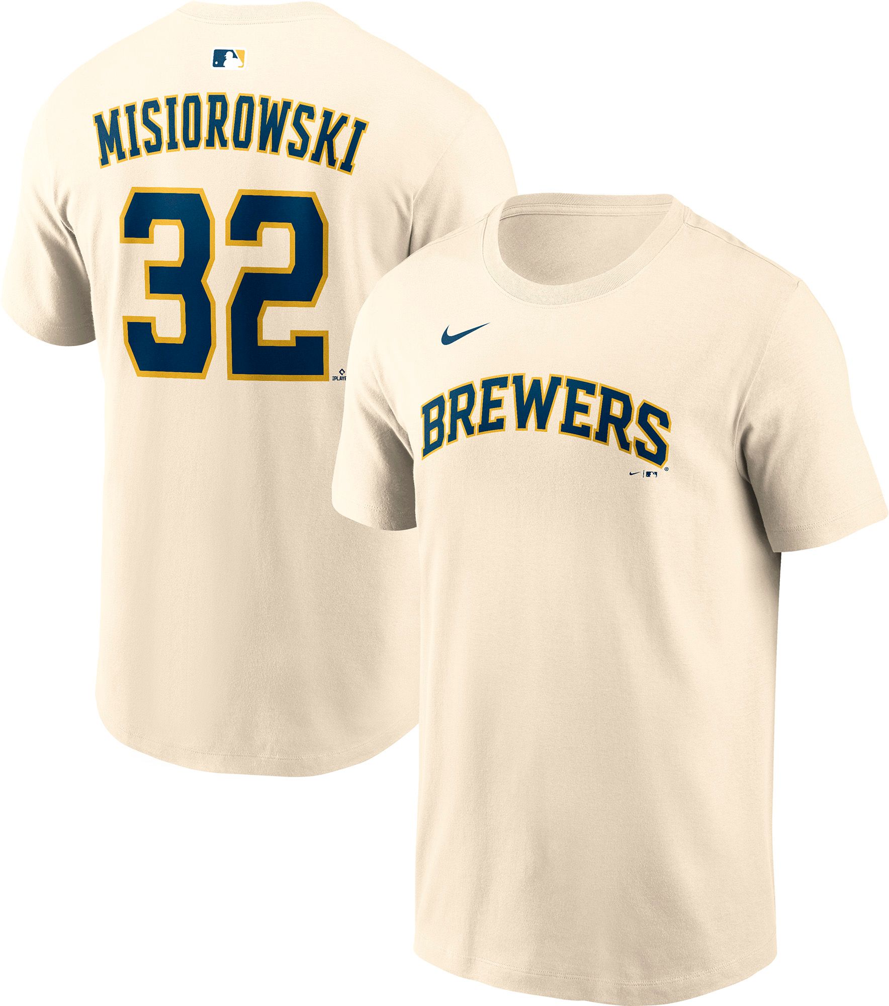 Nike Men's Milwaukee Brewers Jacob Misiorowski Home T-Shirt