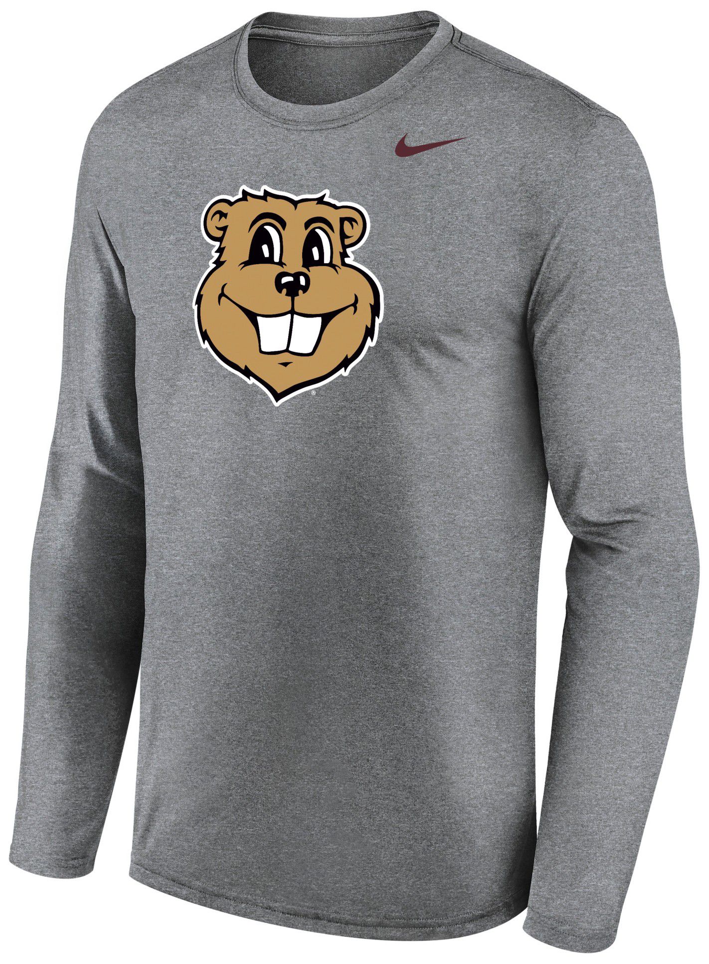 Nike Men's Minnesota Golden Gophers Gray Legend Long Sleeve Shirt