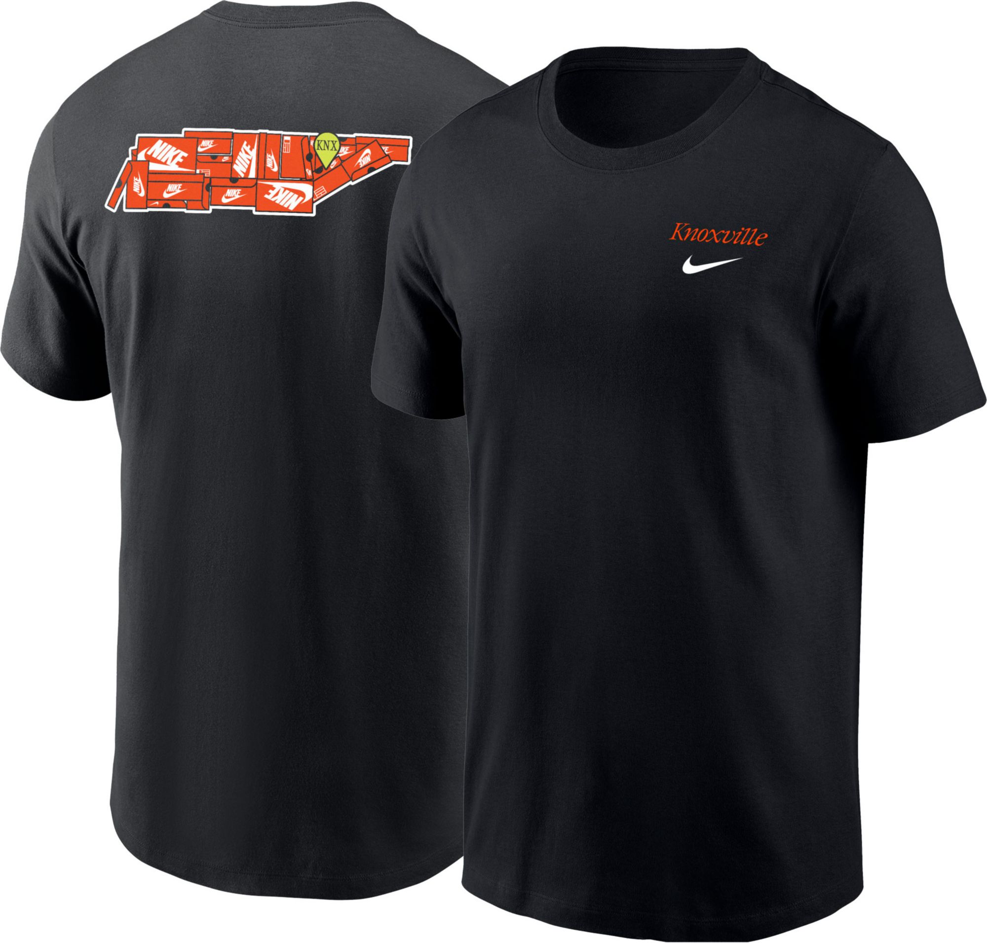 Nike Men's Knoxville Black Core Cotton Shoebox T-Shirt