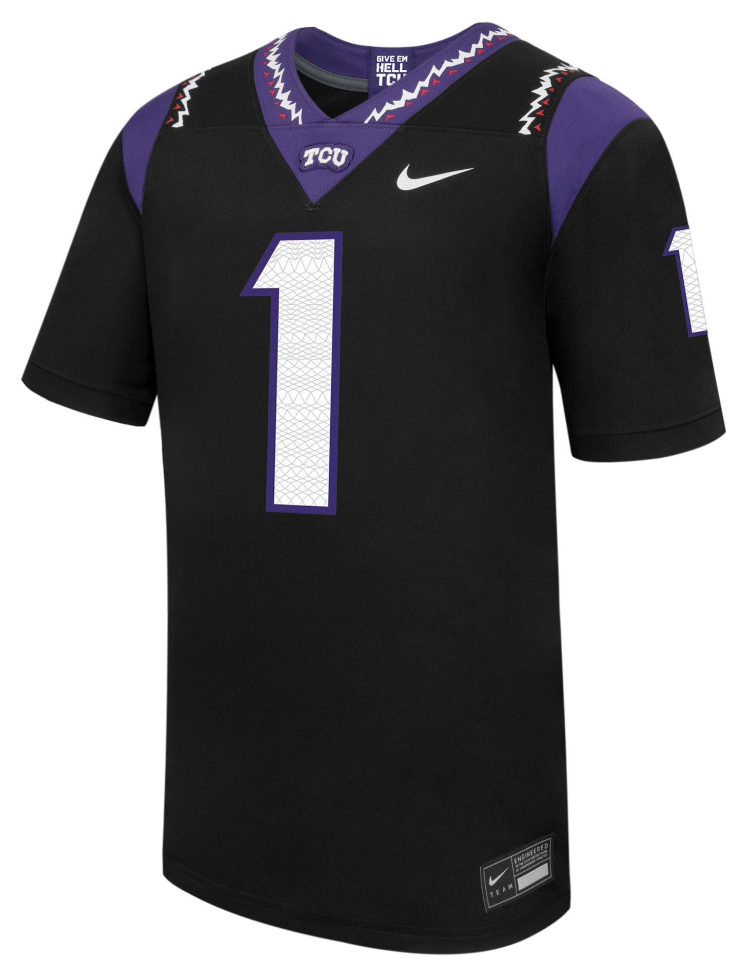Nike Men's TCU Horned Frogs Replica Football Jersey