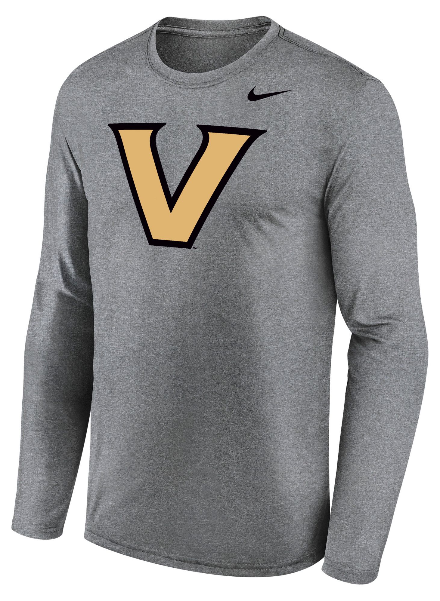 Nike Men's Vanderbilt Commodores Gray Legend Long Sleeve Shirt