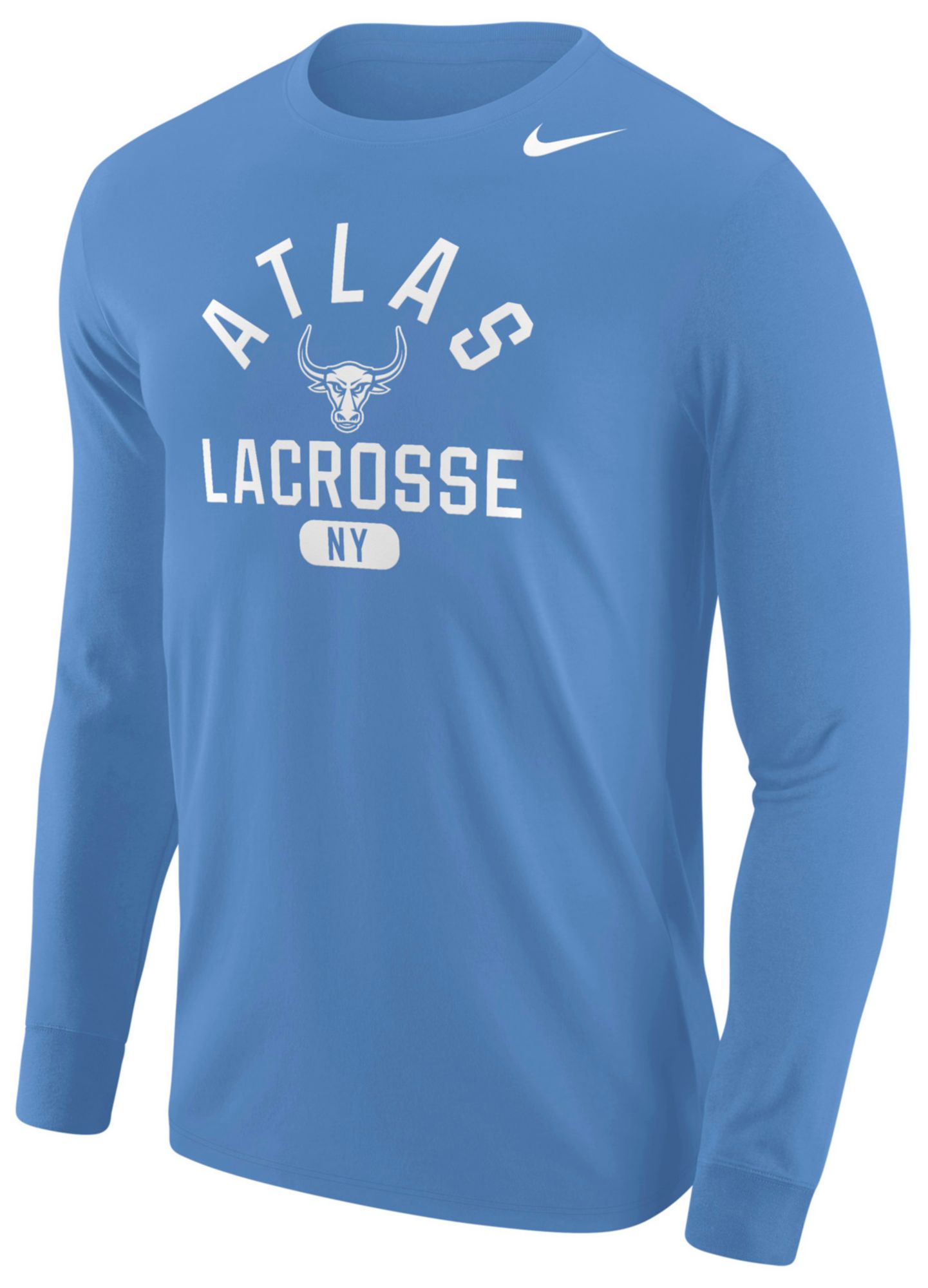 Nike Men's New York Atlas Light Blue Long Sleeve Shirt