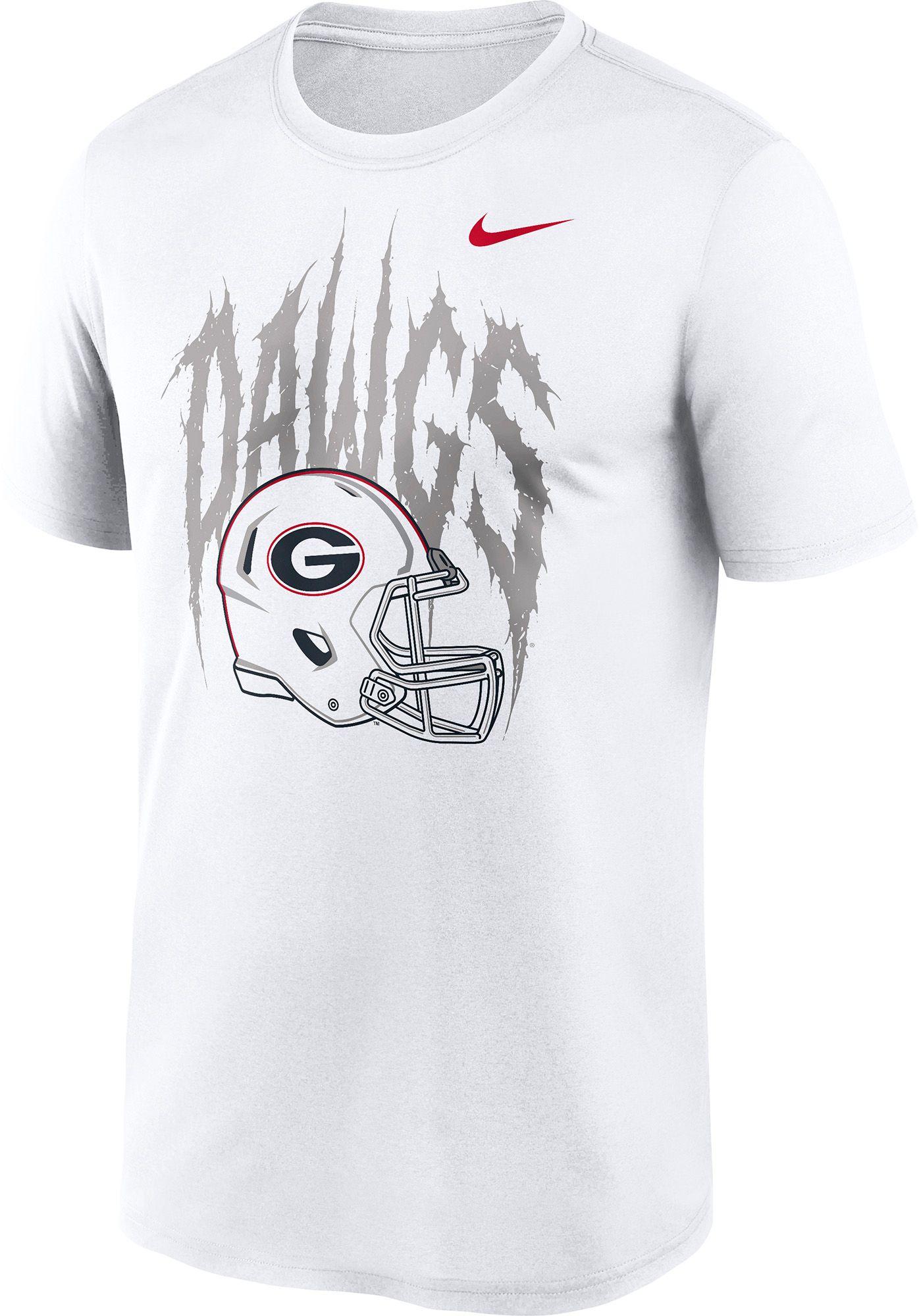 Nike Adult Georgia Bulldogs "Dawgs" Whiteout T-Shirt