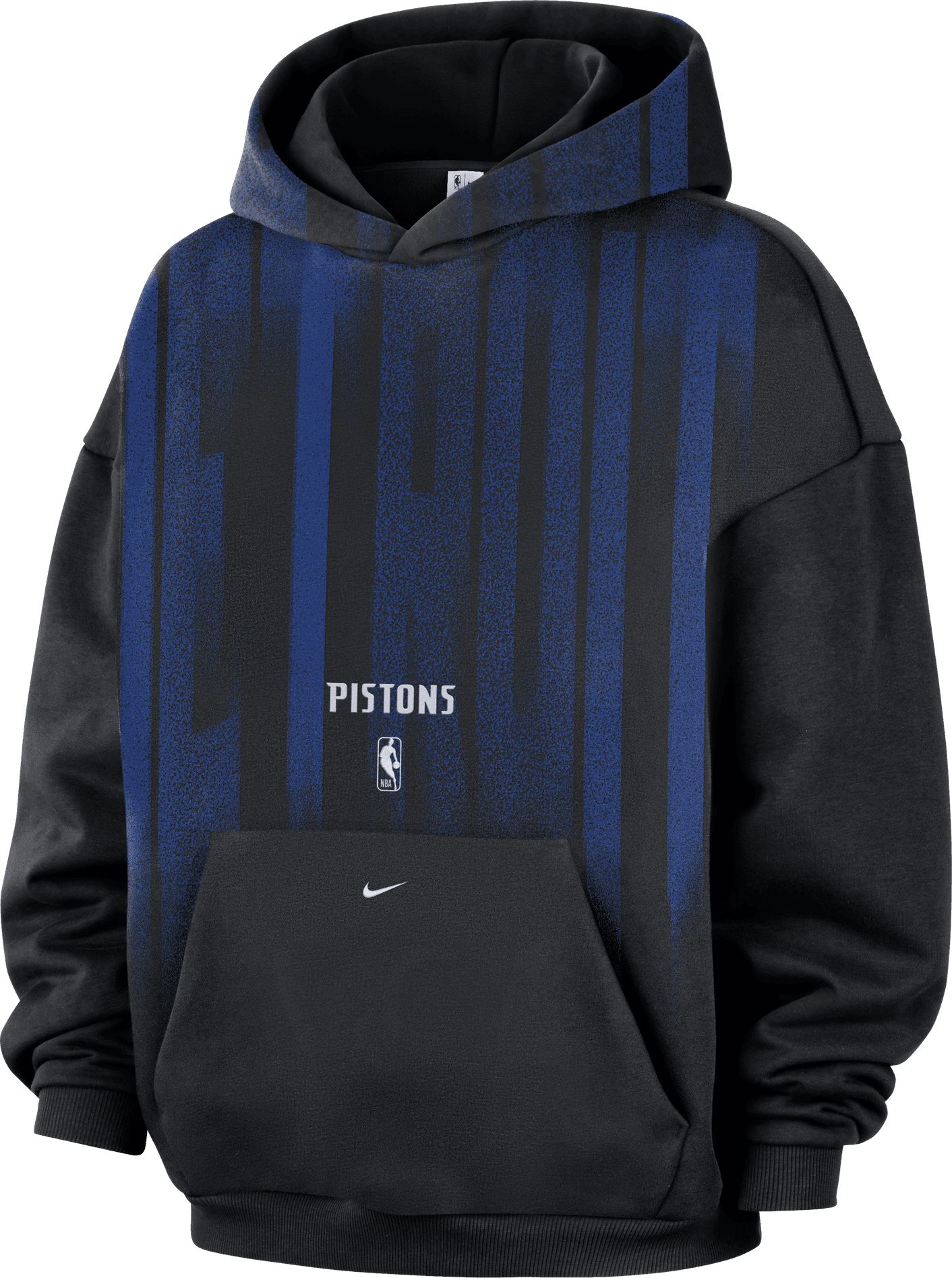 Nike Adult Detroit Pistons Worn With Obsession Standard Issue Game Theater Team Hoodie