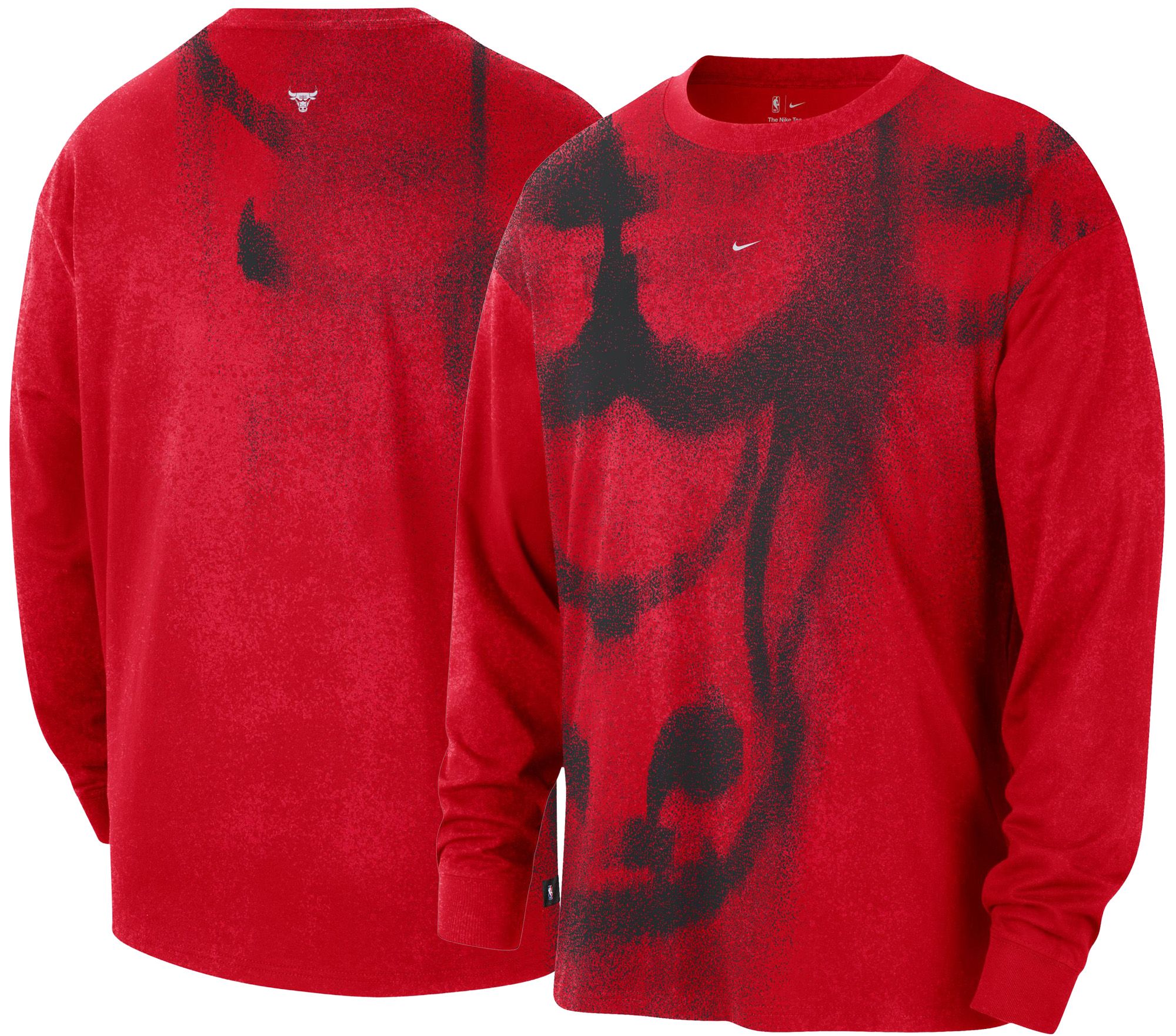 Nike Adult Chicago Bulls Worn With Obsession Essential Game Theater Anthem Long Sleeve Shirt, Men's