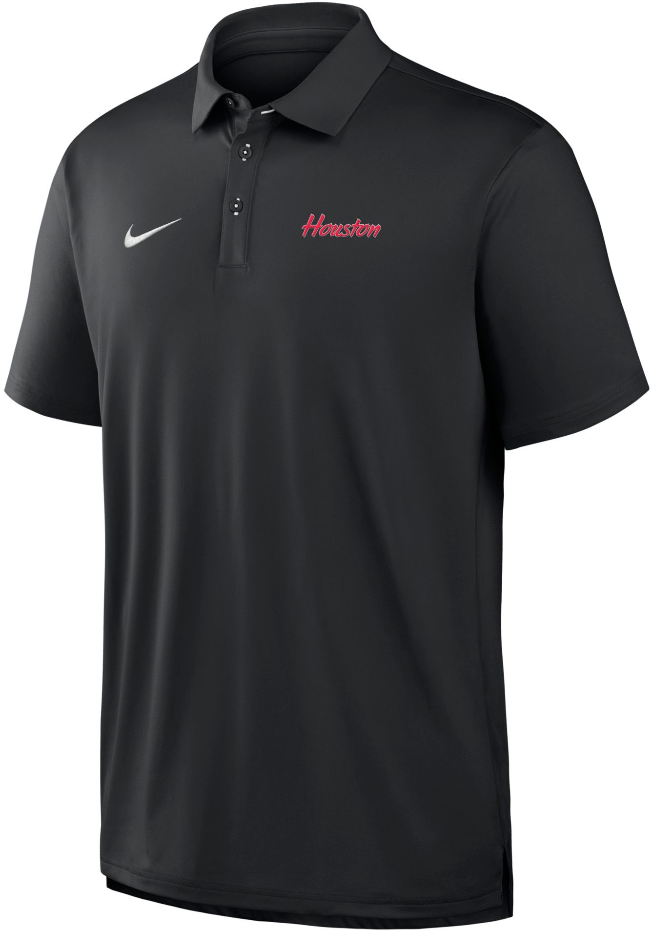 Nike Men's Houston Cougars Black Tour Polo