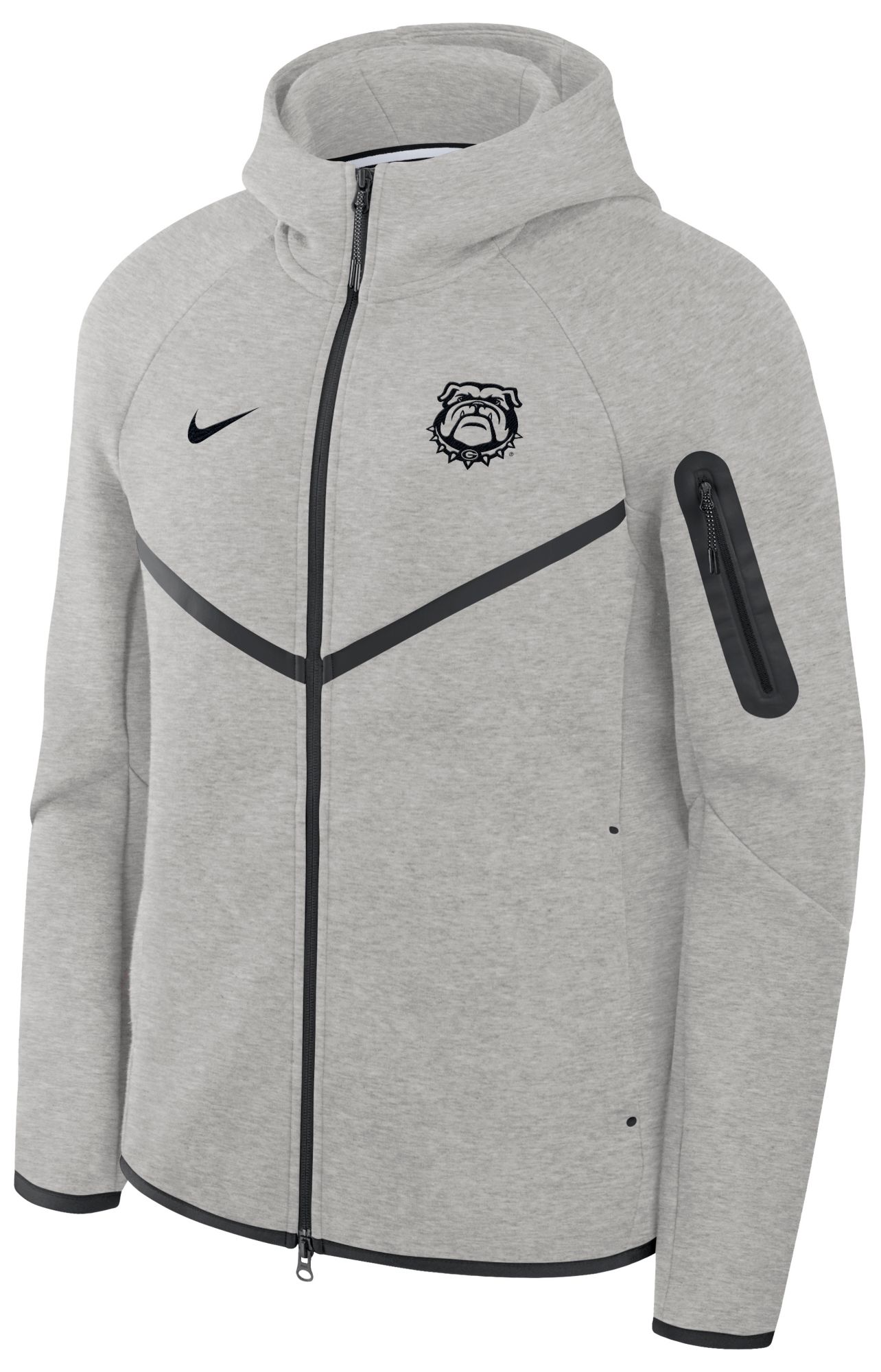 Nike Men's Georgia Bulldogs Tech Fleece Full-Zip Hoodie