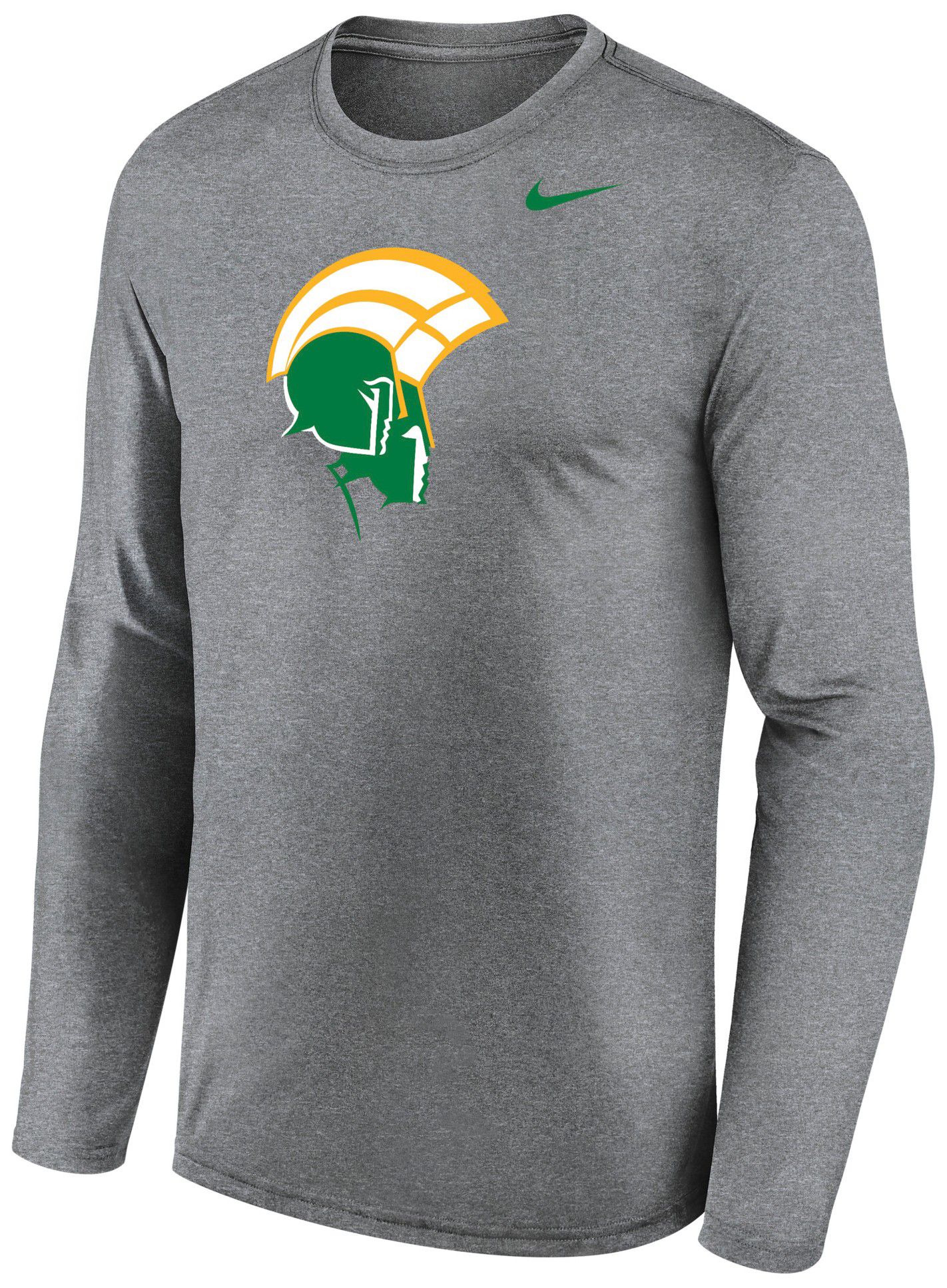 Nike Men's Norfolk State Spartans Grey Legend Long Sleeve Shirt